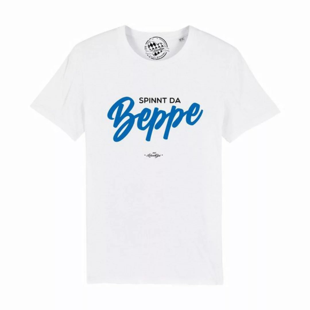 Bavariashop T-Shirt Herren T-Shirt "Spinnt da Beppe günstig online kaufen