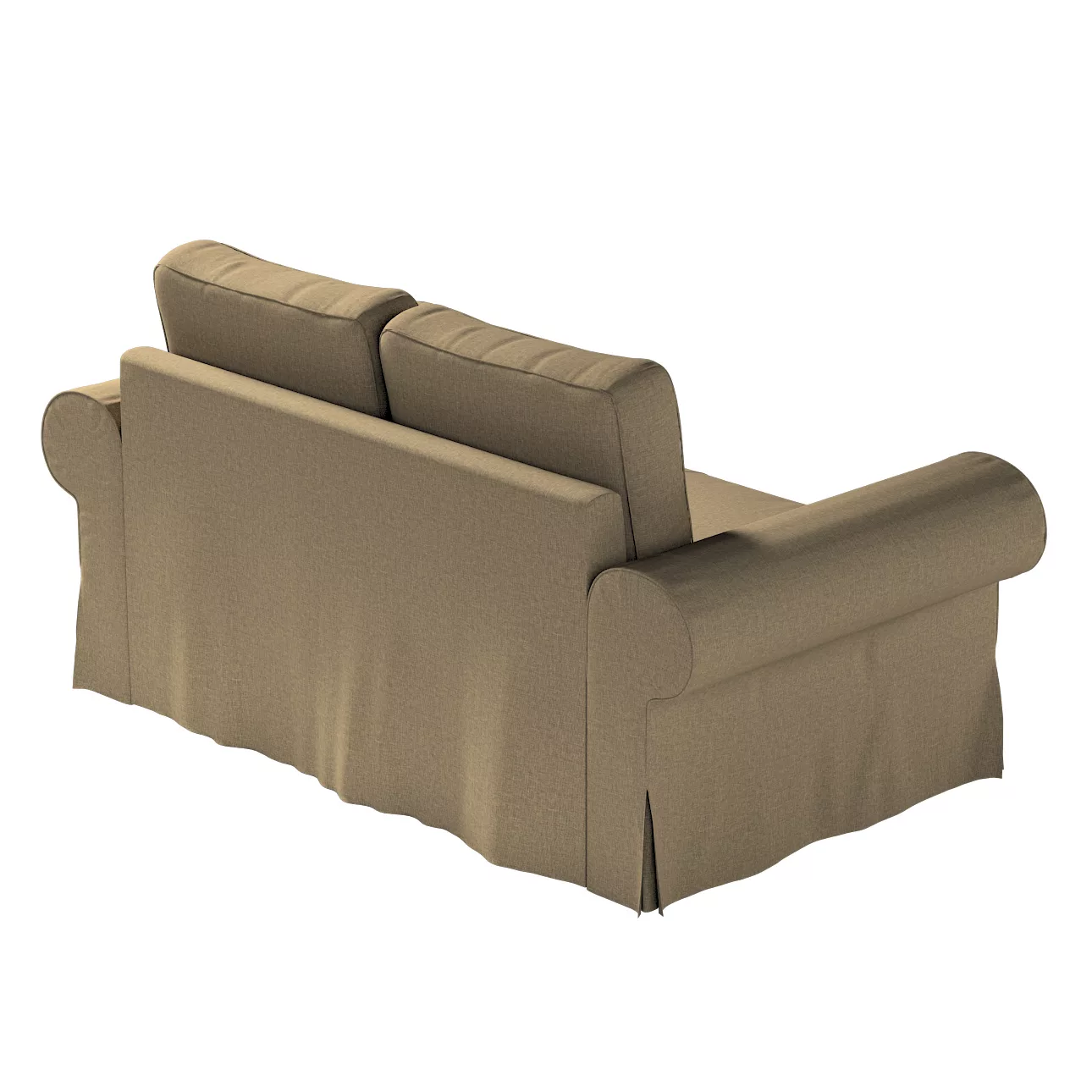 Bezug für Backabro 2-Sitzer Sofa ausklappbar, grau-braun, Bezug für Backabr günstig online kaufen