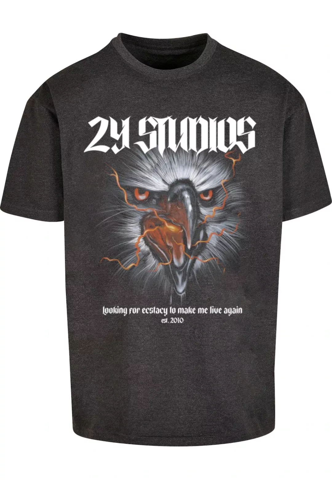 2Y Studios T-Shirt "2Y Studios Herren Eagle Oversize Tee", (1 tlg.) günstig online kaufen
