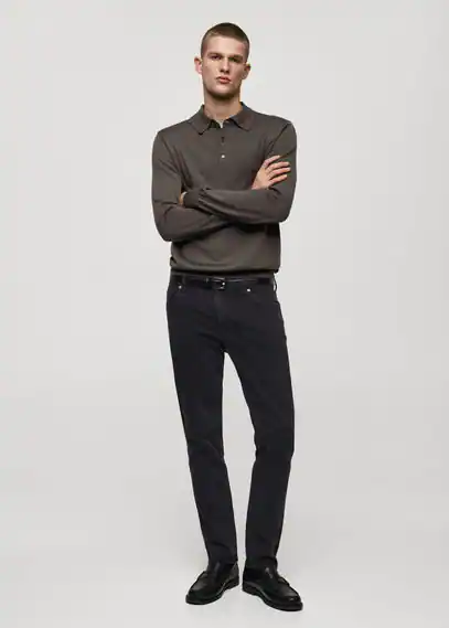 Schwarze Slim Fit Jeans Jan günstig online kaufen