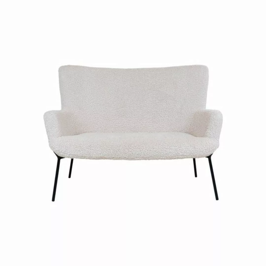 ebuy24 Sofa Glasgow Sofa 2 Personen Lammfell Imitat, weiß., 1 Teile günstig online kaufen