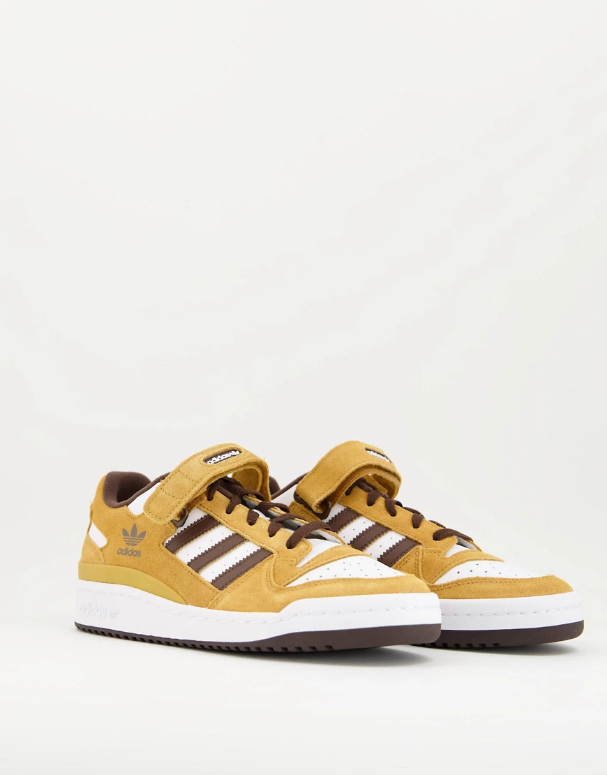 adidas Originals – Forum 84 – Niedrige Sneaker in Messa-Braun günstig online kaufen