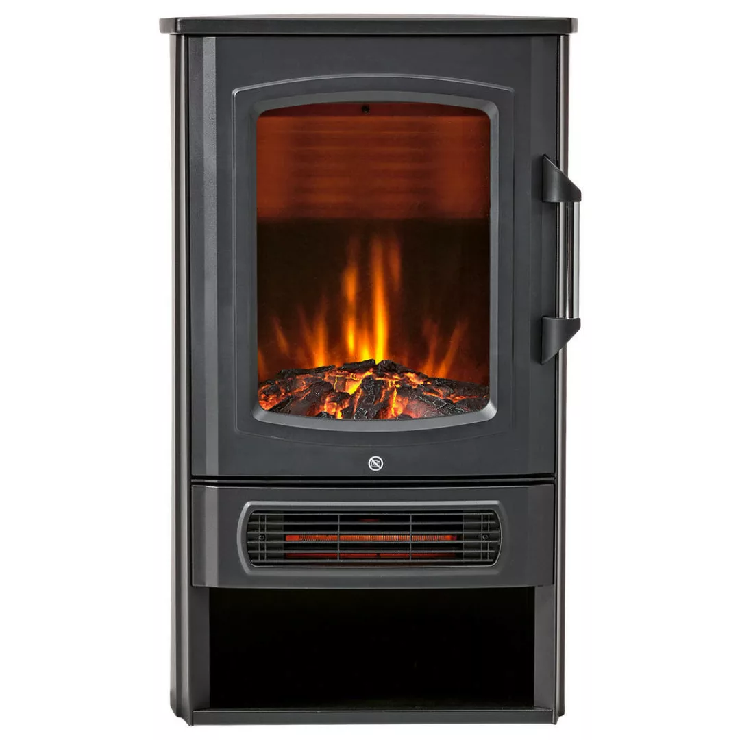 BHP Elektrischer-Kamin BG00595 schwarz Kunststoff Metall B/H/T: ca. 45x74x3 günstig online kaufen