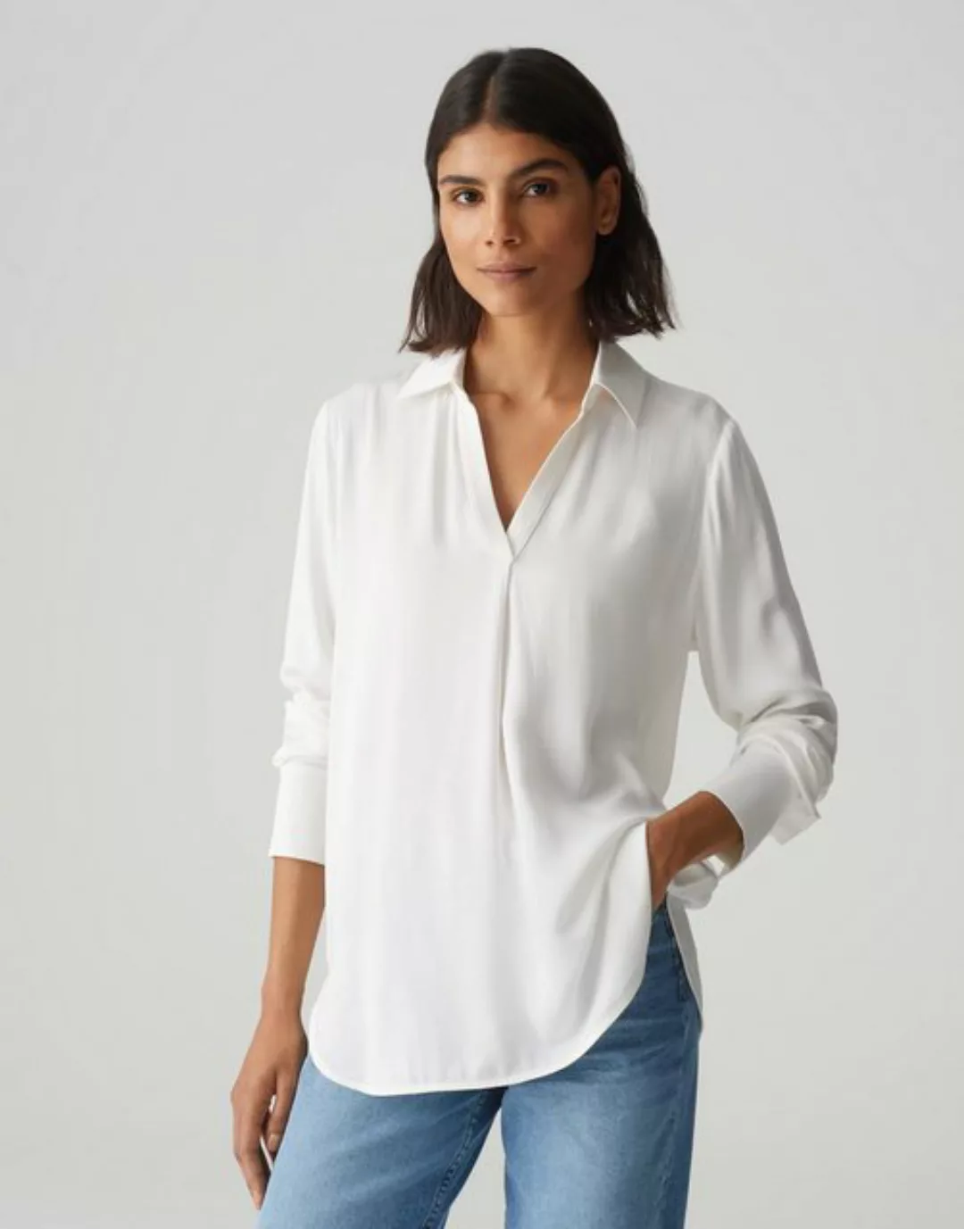 OPUS Shirtbluse Shirtbluse FANGI Regular aus Viskose günstig online kaufen