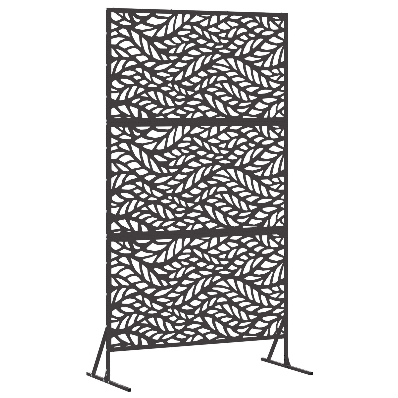 vidaXL Gartenzaun Sichtschutz Schwarz 100x50x180 cm günstig online kaufen