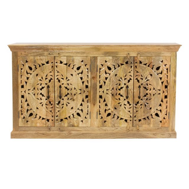 Oriental Galerie Unterschrank Indien Sideboard Saira Natur 160 cm günstig online kaufen