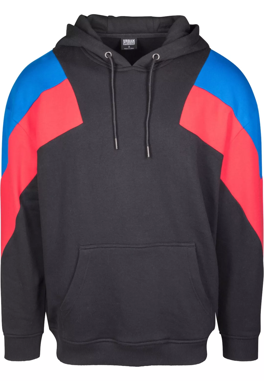 URBAN CLASSICS Sweatshirt "Urban Classics Herren Oversize 3-Tone Hoody" günstig online kaufen