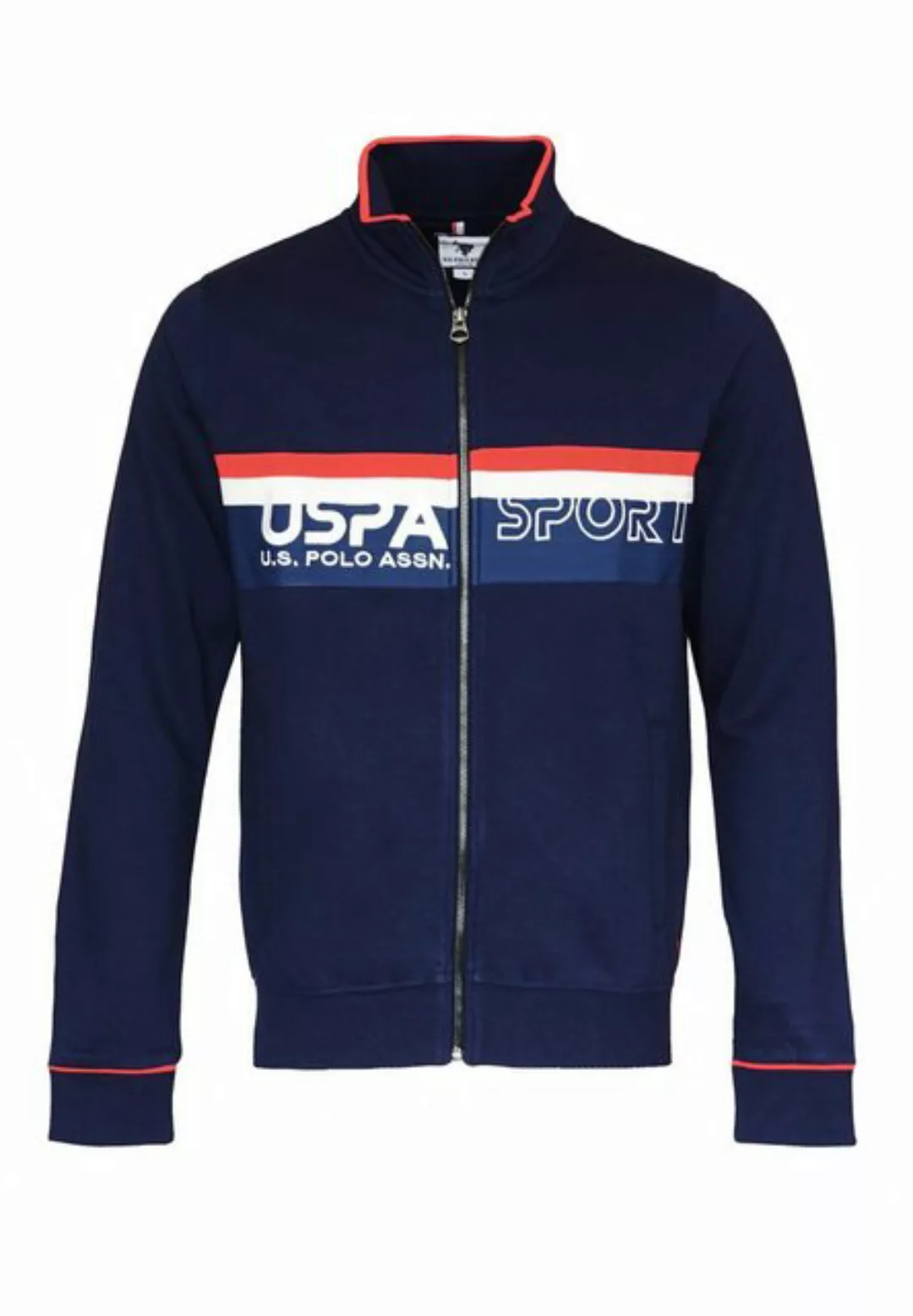 U.S. Polo Assn Sweatjacke Jacke Sweatjacke USPA Sport (1-tlg) günstig online kaufen