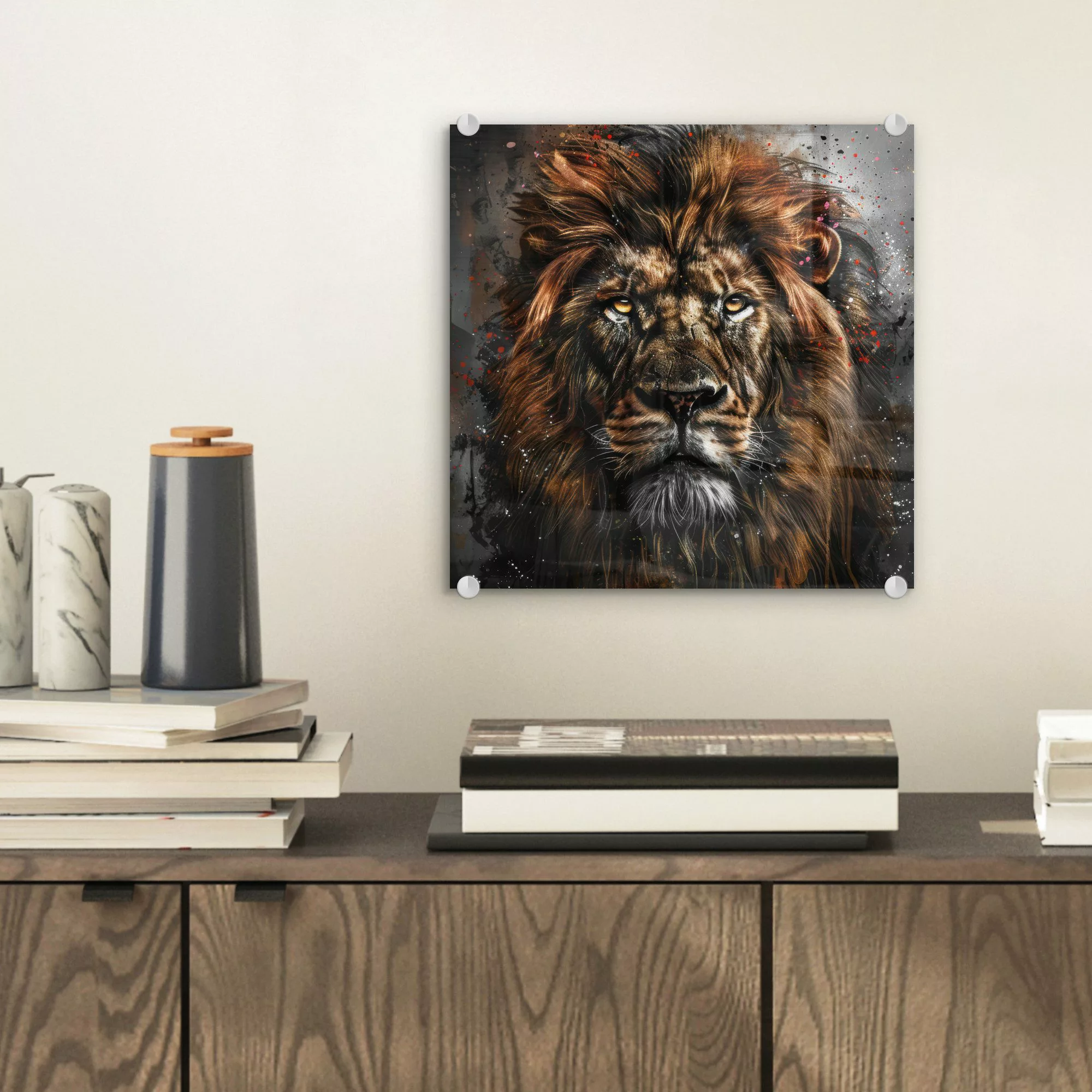 MuchoWow Acrylglasbild Löwe - Tiere - günstig online kaufen