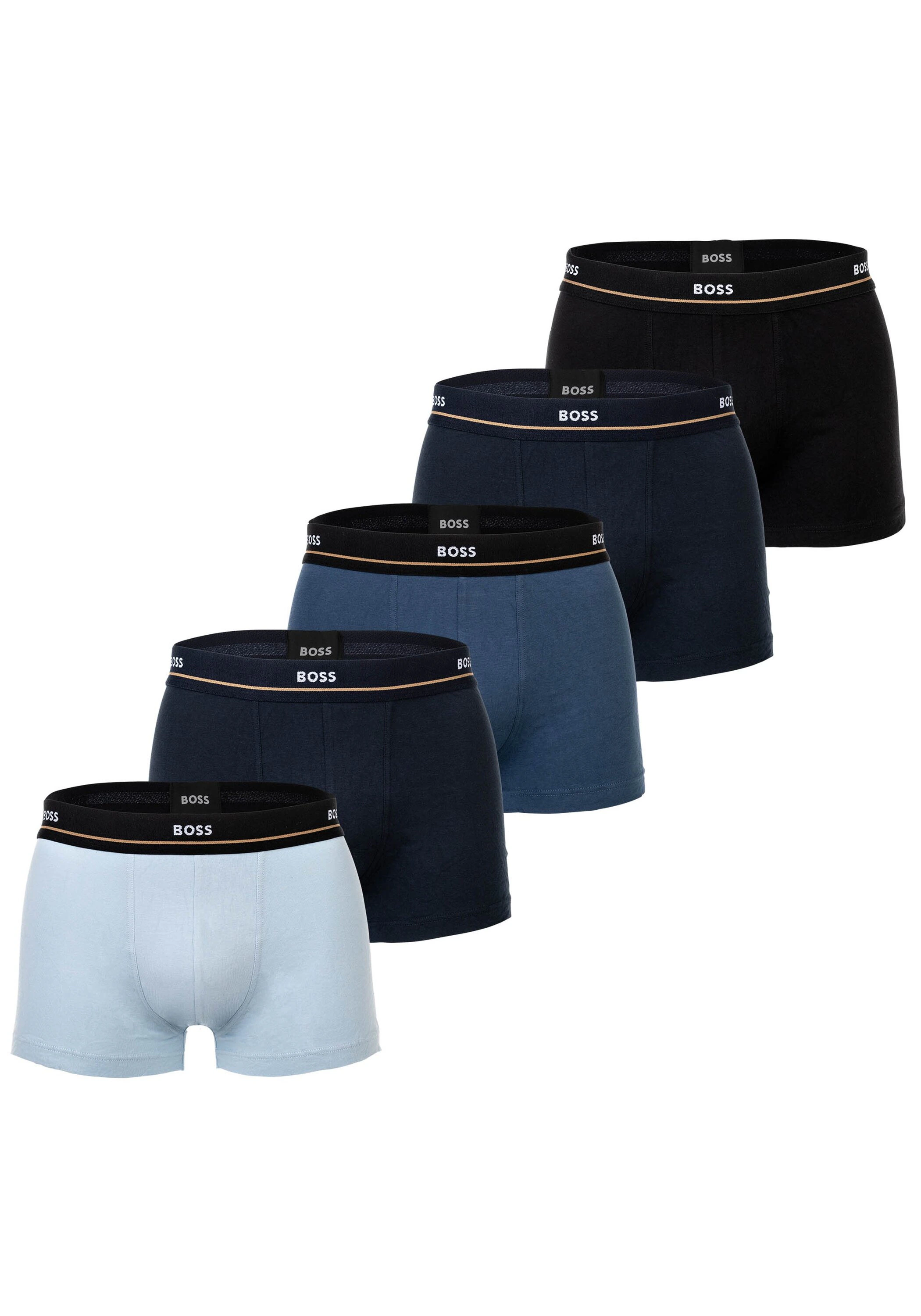 BOSS Boxershorts "Boxershort Trunk 5P Essential 5er Pack" günstig online kaufen