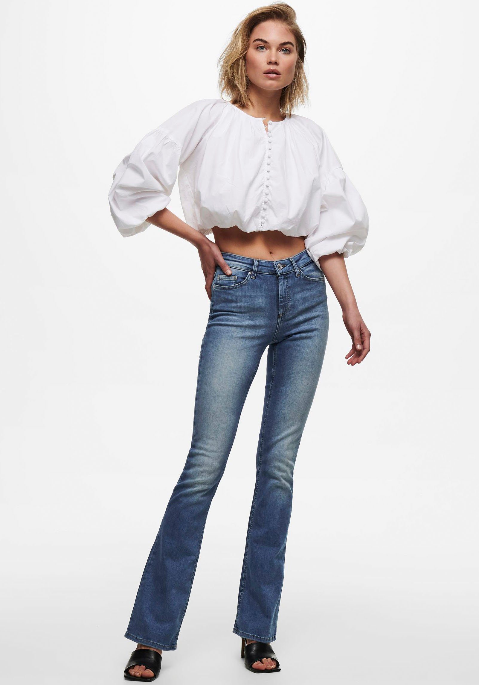 ONLY Bootcut-Jeans ONLBLUSH MID FLARED REA1319 günstig online kaufen