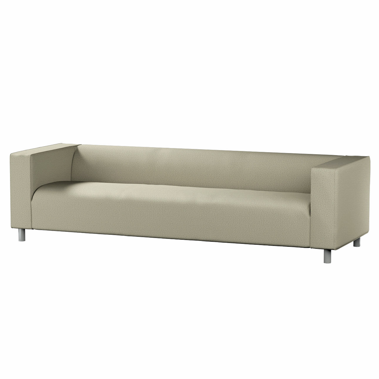 Bezug für Klippan 4-Sitzer Sofa, beige, Bezug für Klippan 4-Sitzer, Madrid günstig online kaufen