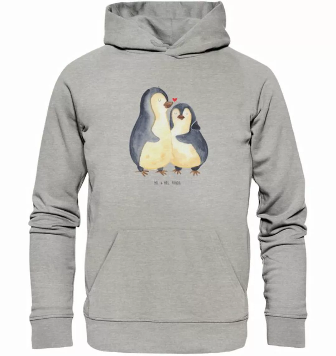 Mr. & Mrs. Panda Hoodie Pinguine Einschlafen Größe XS - Heather Grey - Gesc günstig online kaufen