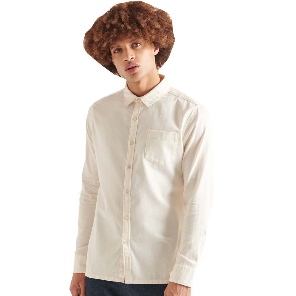 Superdry Studios Lightweight Überhemd 2XL Cream günstig online kaufen