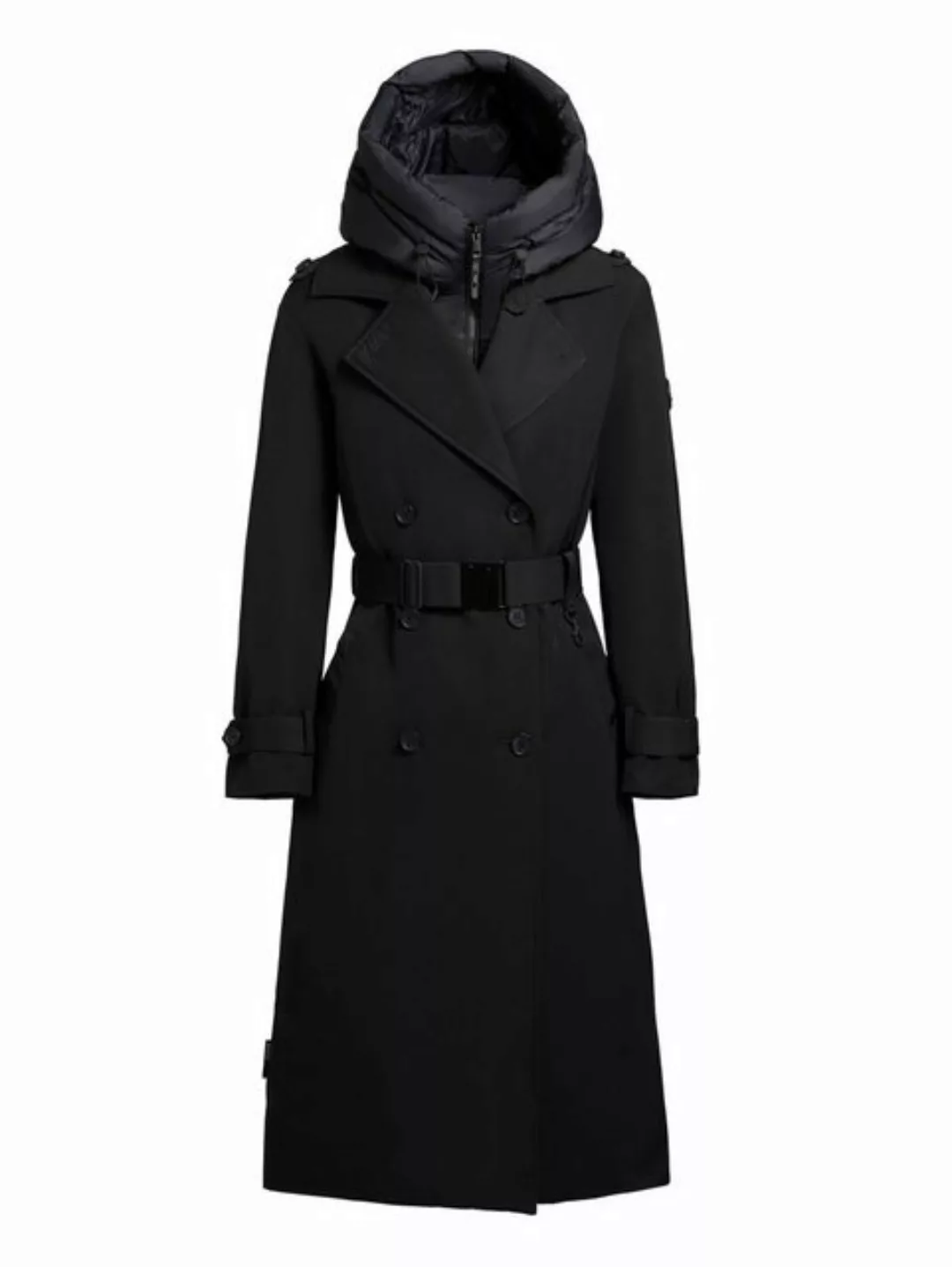 khujo Trenchcoat "Elena", Warmer Wintermantel mit doppelter Knopfleiste günstig online kaufen