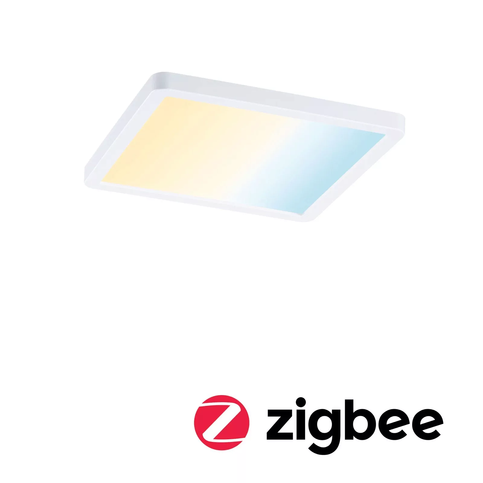 Smarte LED Deckenleuchte Areo Varifit in Weiß 13W 1200lm IP44 175x175mm günstig online kaufen