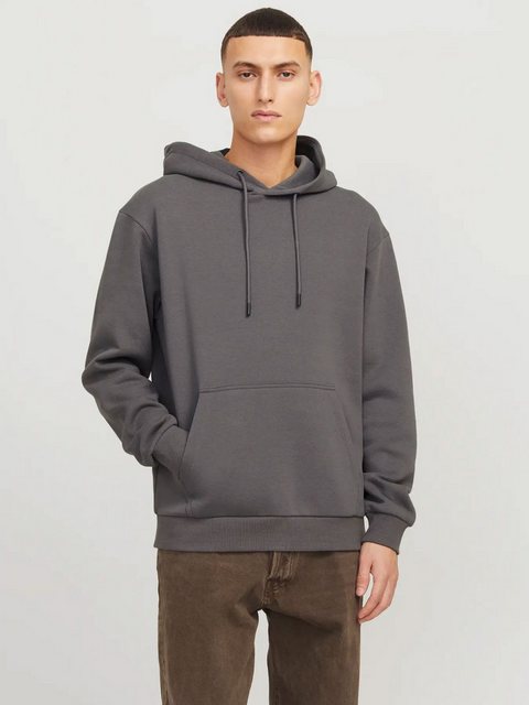 Jack & Jones Hoodie BRADLEY Hoodie (1-tlg) Kapuze, Kordel, Bauchtasche günstig online kaufen