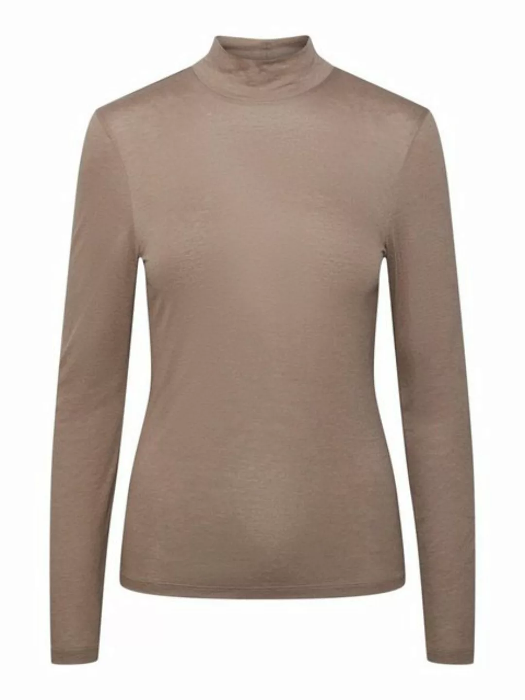 pieces Langarmshirt LUX (1-tlg) Plain/ohne Details günstig online kaufen