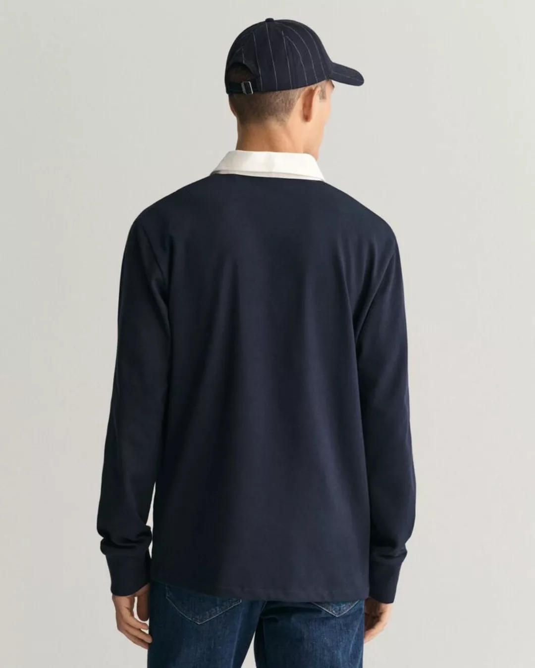 Gant Rugger Shield Poloshirt Navy - Größe M günstig online kaufen