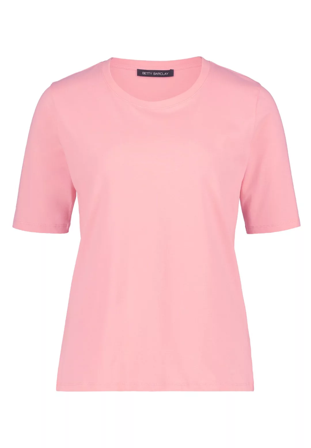 Betty Barclay Kurzarmshirt "Betty Barclay Damen Basic Shirt mit Rundhalsaus günstig online kaufen