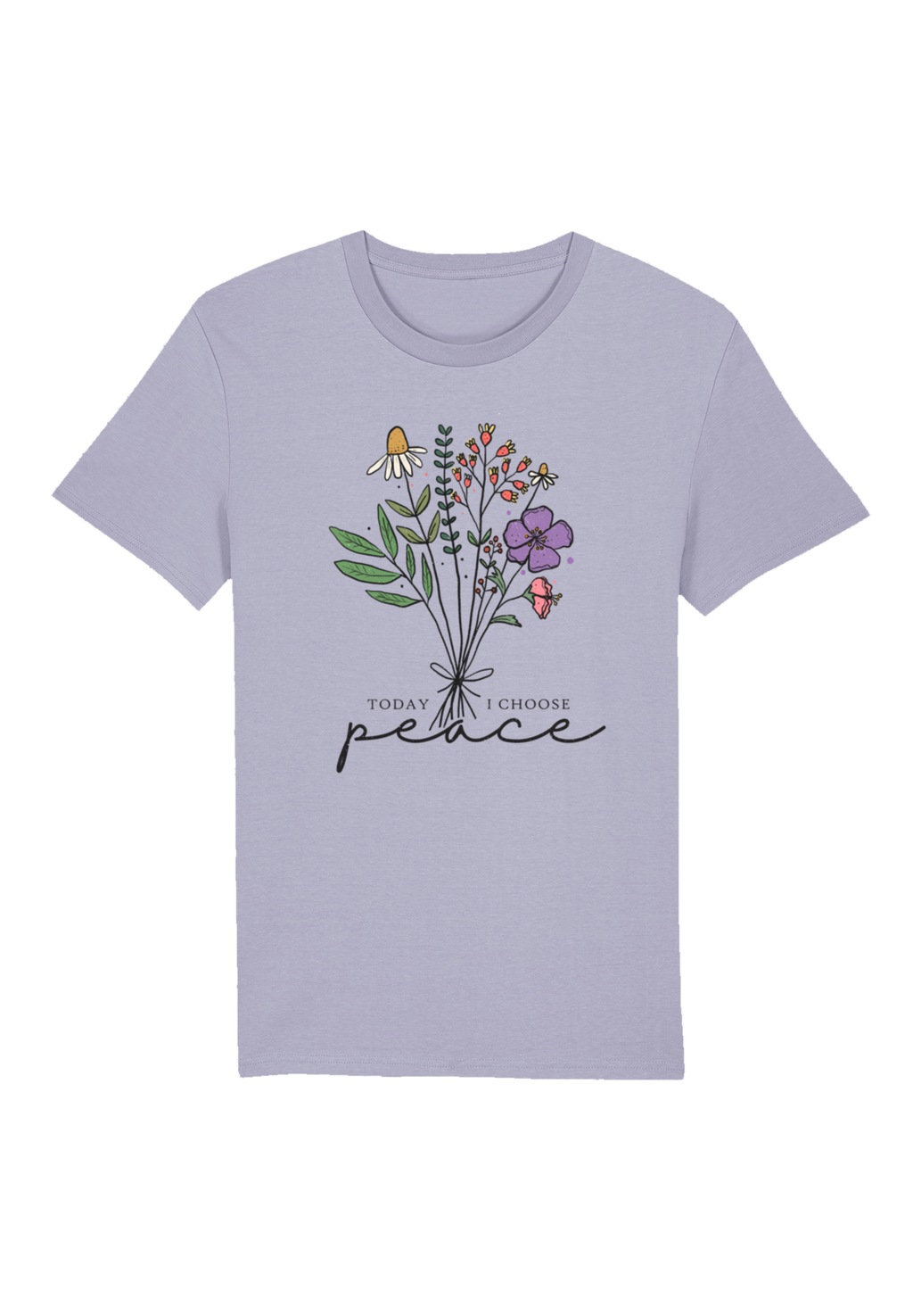 F4NT4STIC T-Shirt "Blumen today I choose peace", Premium Qualität günstig online kaufen