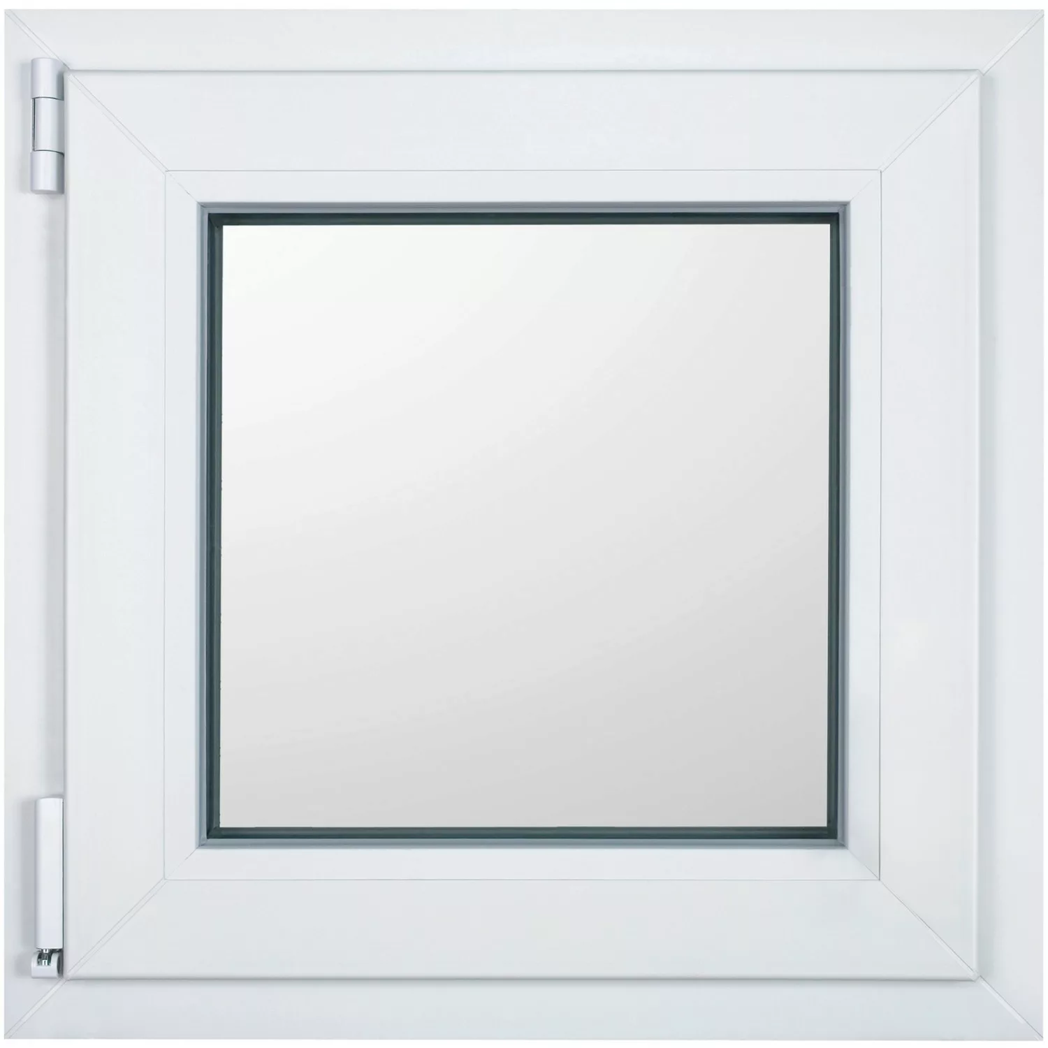 KM Meeth Kunststofffenster CL7 Weiß 60 cm x 60 DIN links Uw-Wert 0,90 günstig online kaufen