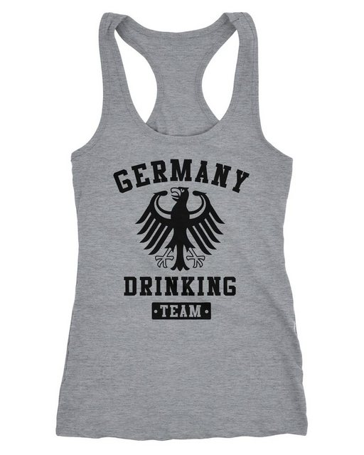 MoonWorks Tanktop Damen Tanktop Germany Drinking Team Adler Racerback günstig online kaufen