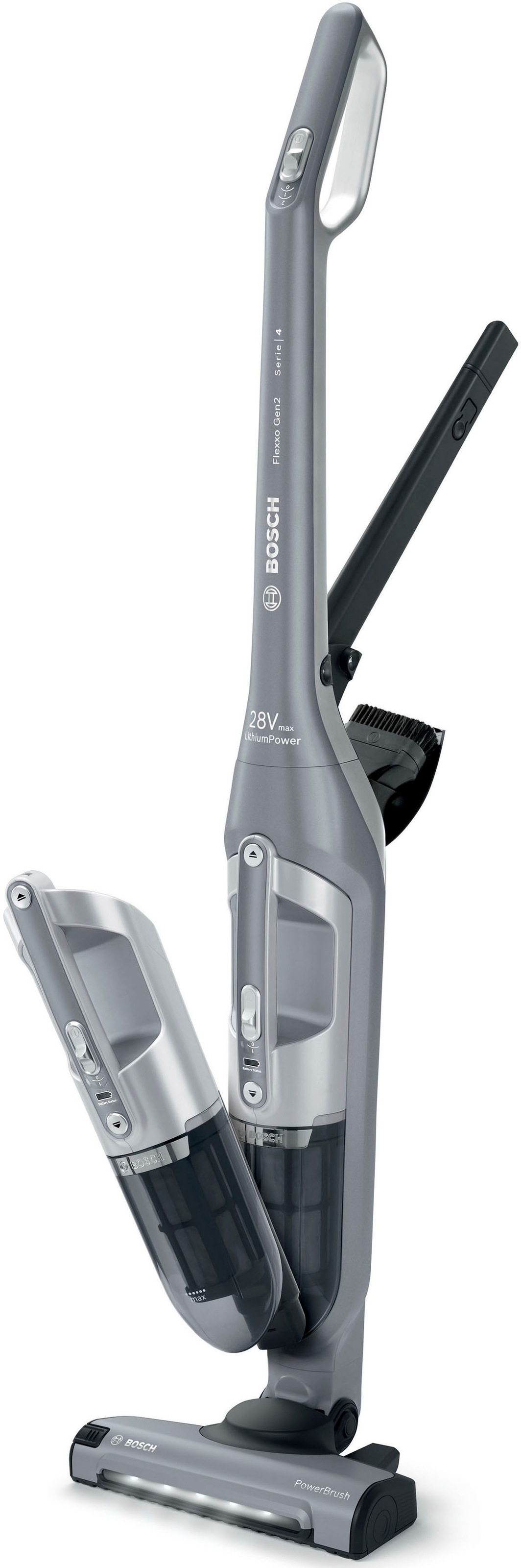 BOSCH Akku-Hand-und Stielstaubsauger »Flexxo Gen 2 Serie 4 BBH3K2801«, 28 V günstig online kaufen