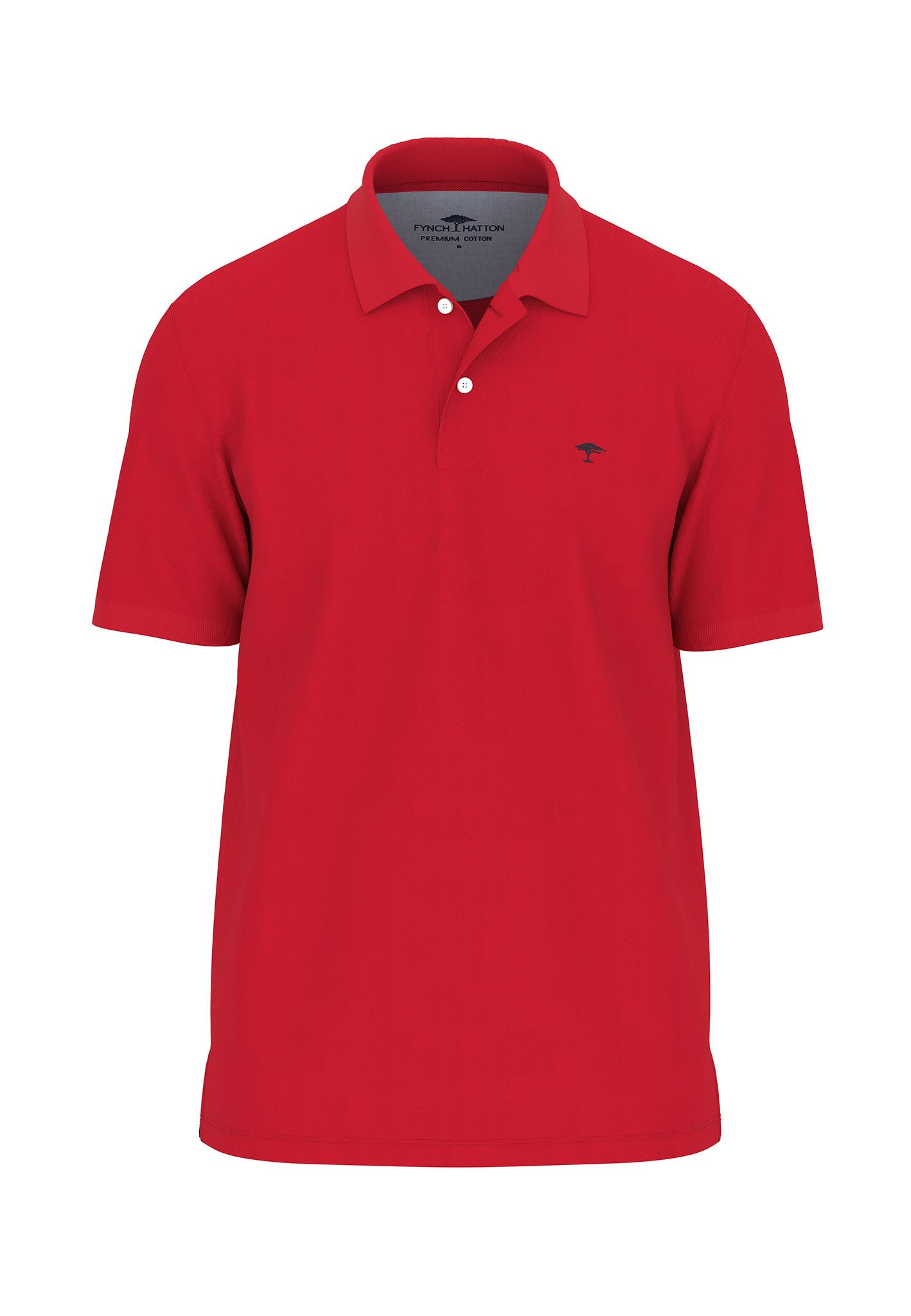 FYNCH-HATTON Poloshirt – Kurzarm Polo unifarben günstig online kaufen