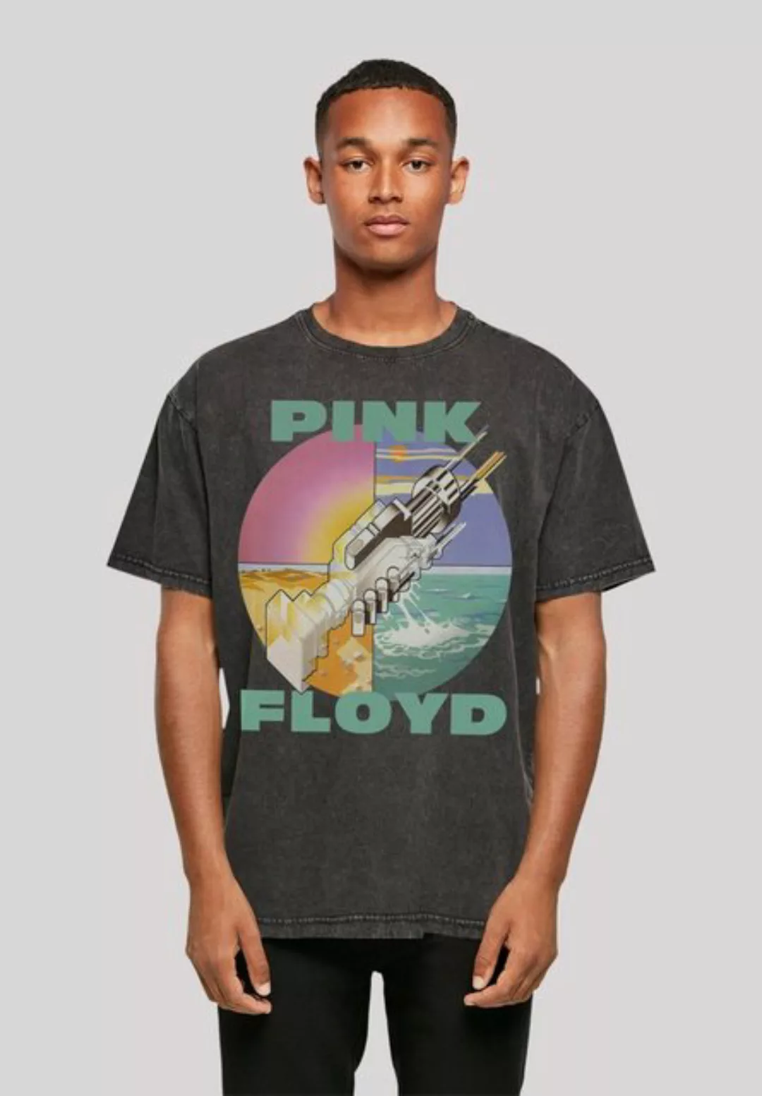 F4NT4STIC T-Shirt "Pink Floyd Oversize T-Shirt", Print günstig online kaufen