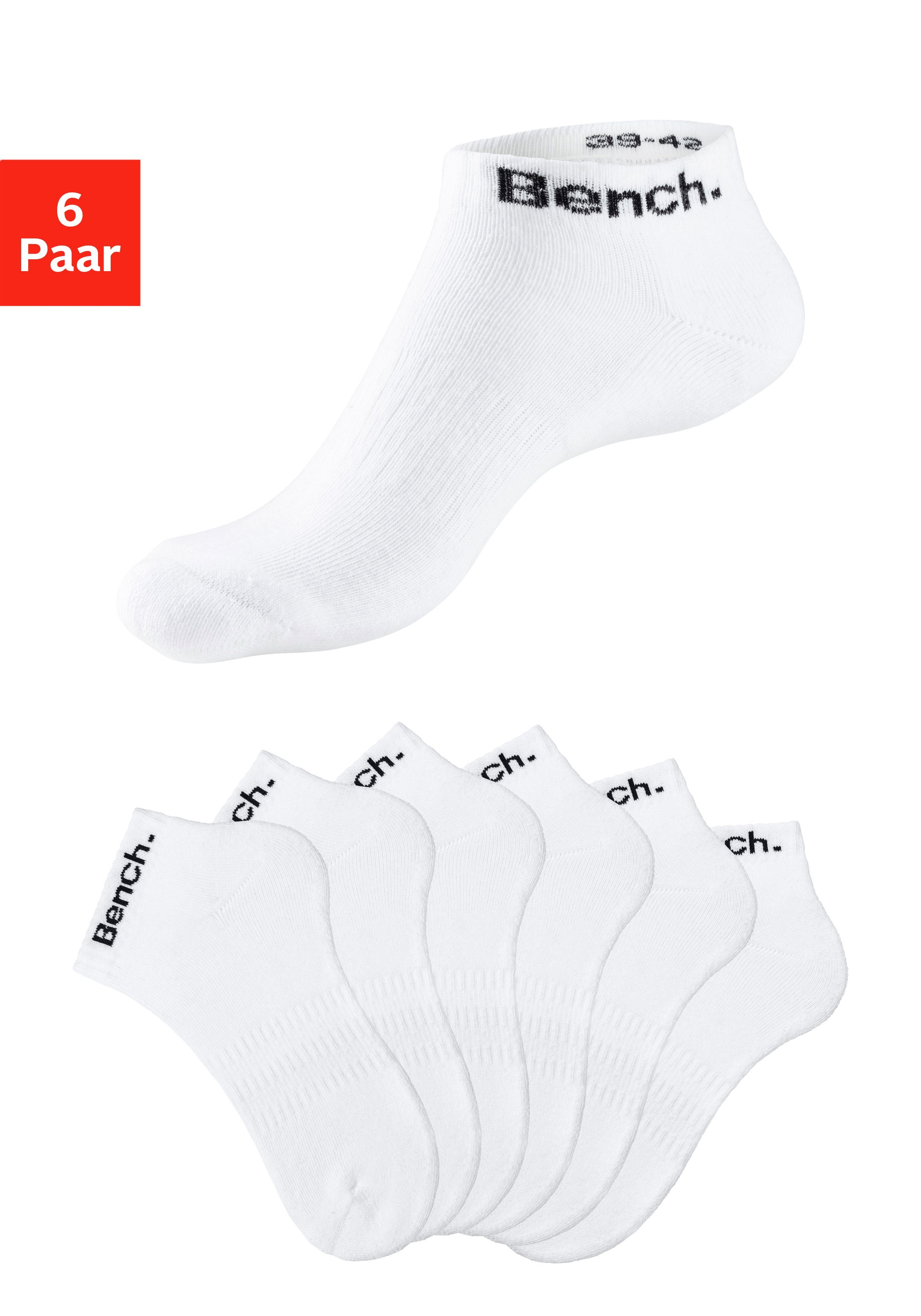 Bench. Sportsocken, (Packung), Tennis Kurzsocken mit Halbfußfrottee günstig online kaufen