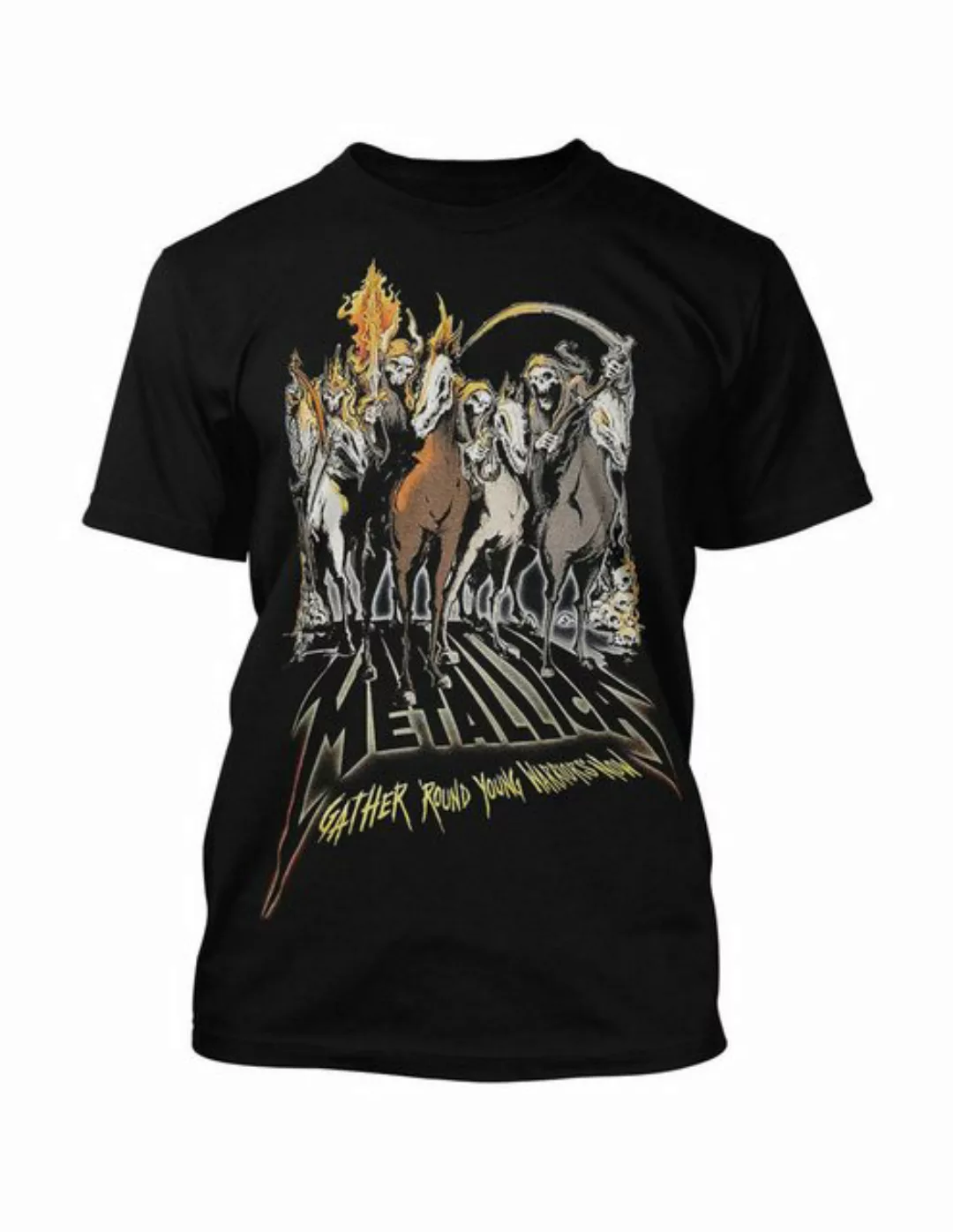 metallica T-Shirt 40th Anniversary Horsemen günstig online kaufen