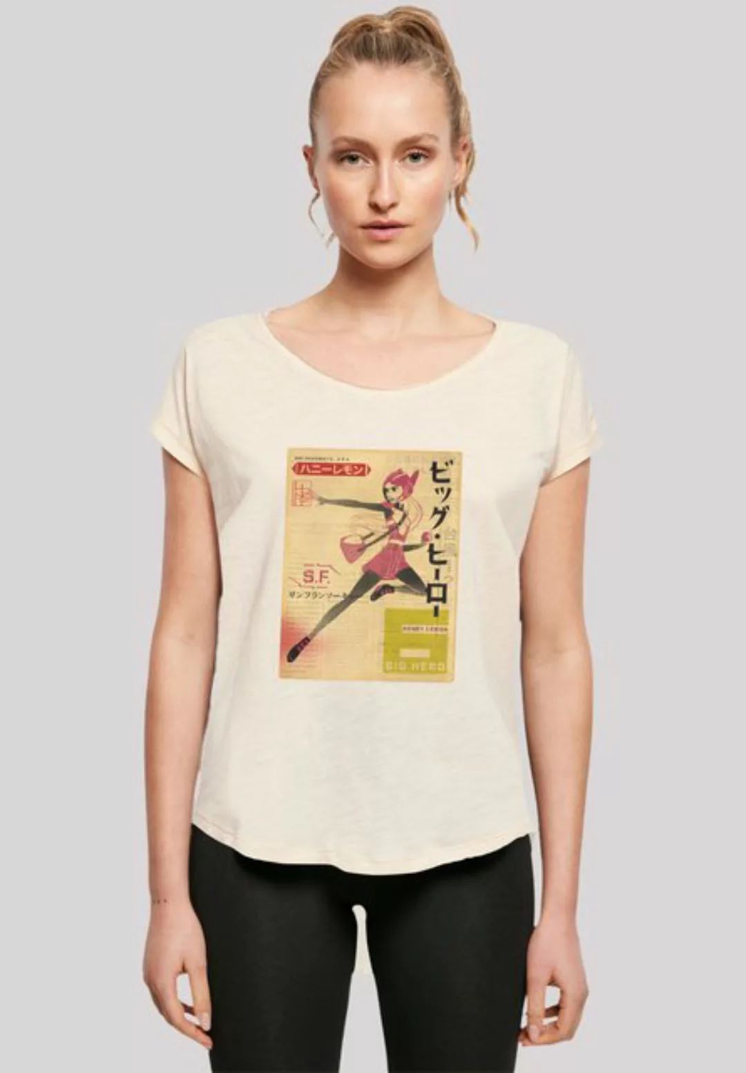 F4NT4STIC T-Shirt Big Hero 6 Honey Lemon Newspaper Premium Qualität günstig online kaufen