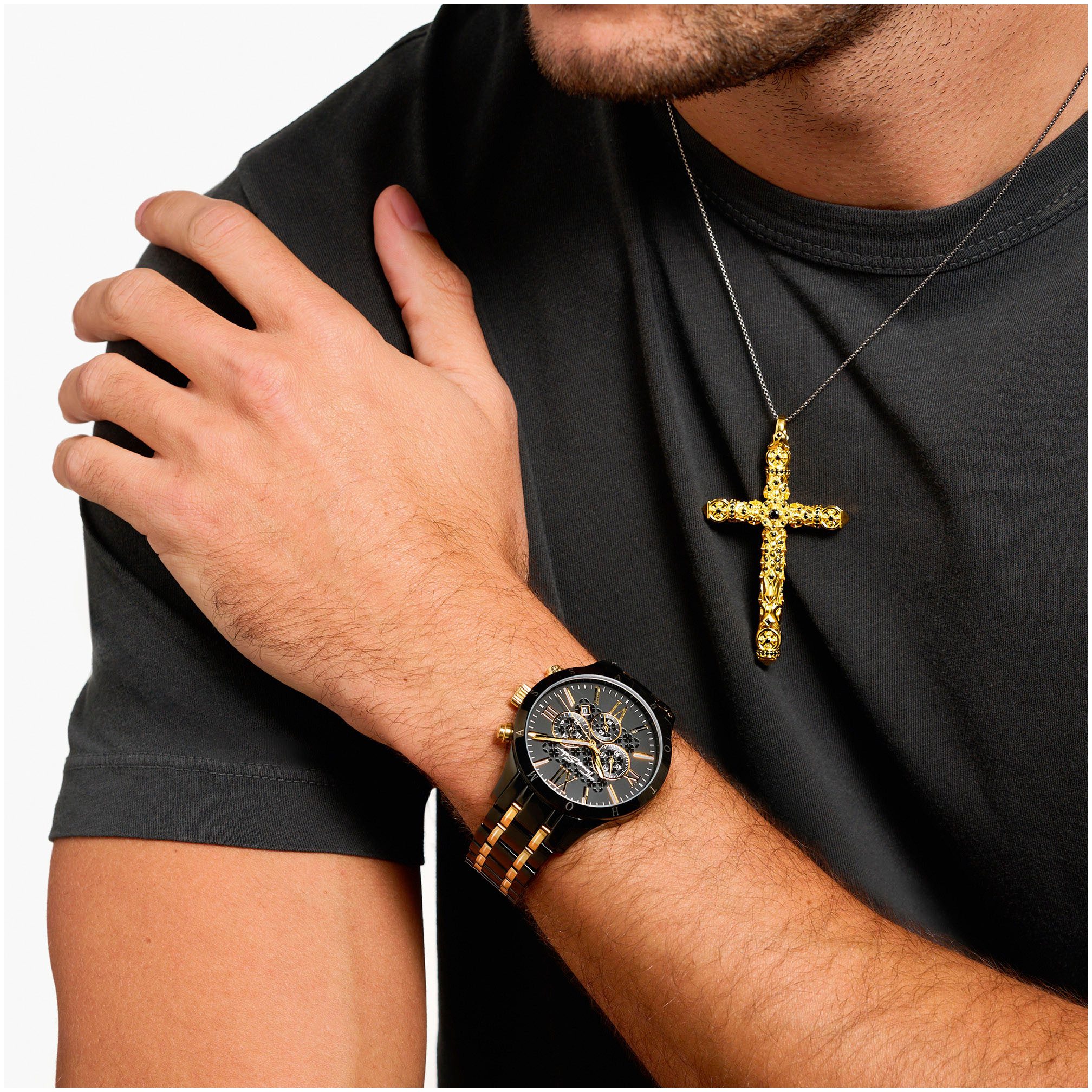 THOMAS SABO Chronograph REBEL URBAN WA0264-278-203-43 günstig online kaufen