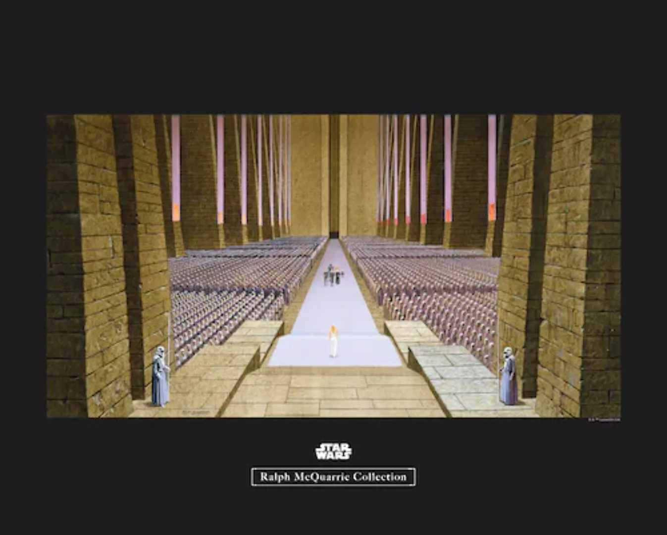 Komar Wandbild Star Wars Ceremony 50 x 40 cm günstig online kaufen