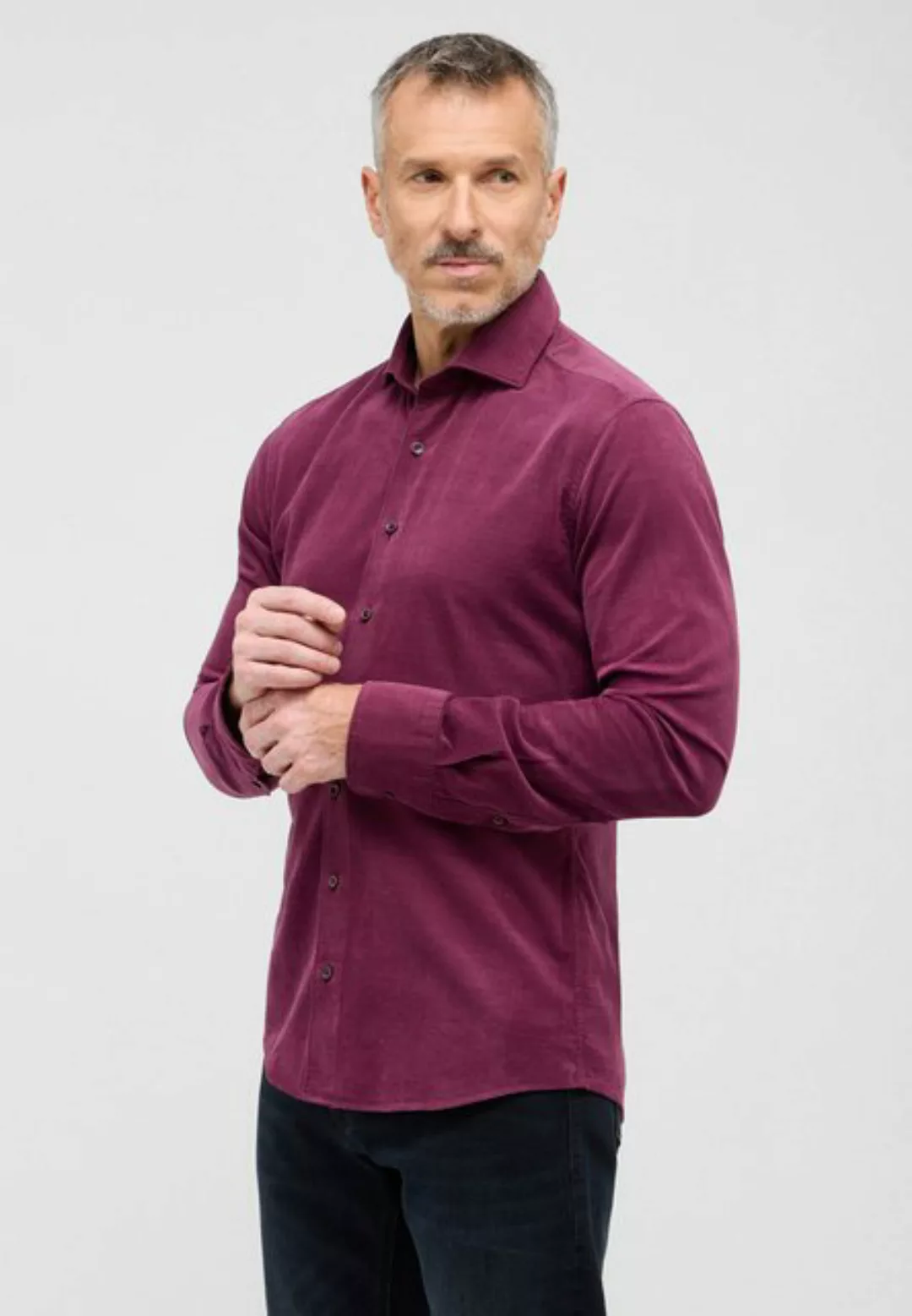 Eterna Langarmhemd SLIM FIT EASY IRON (bügelleicht) günstig online kaufen