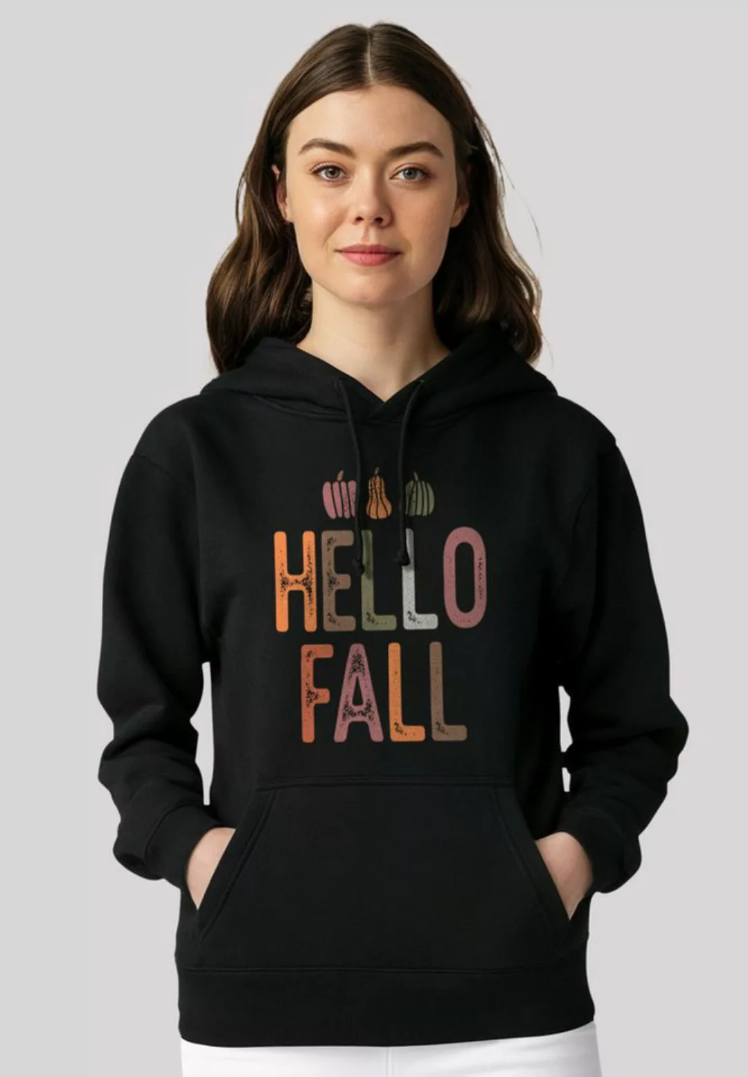 F4NT4STIC Kapuzenpullover Hello Fall Premium Qualität günstig online kaufen