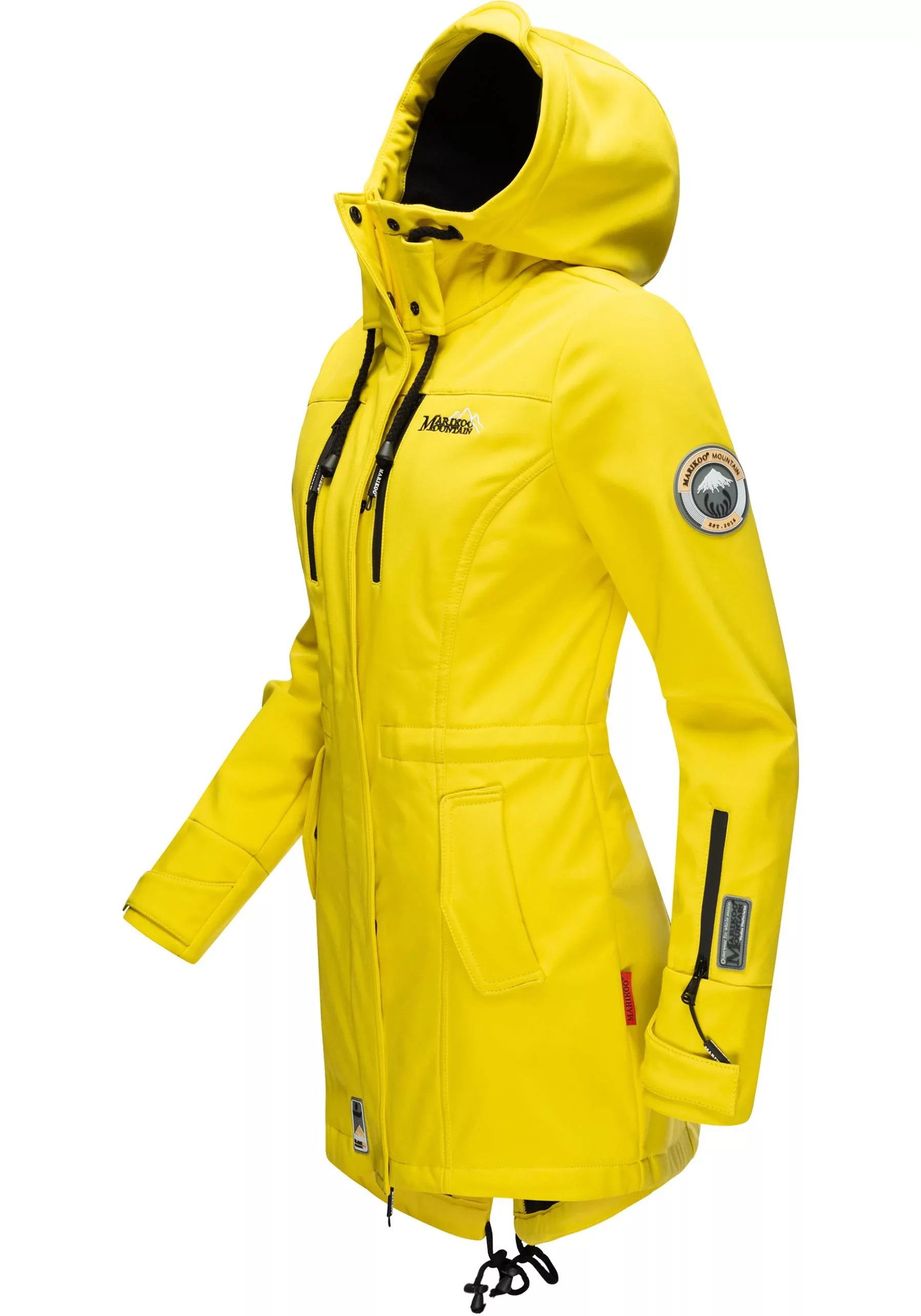 Marikoo Funktionsmantel "Zimtzicke", Wasserdichter Softshell Parka mit Kapu günstig online kaufen