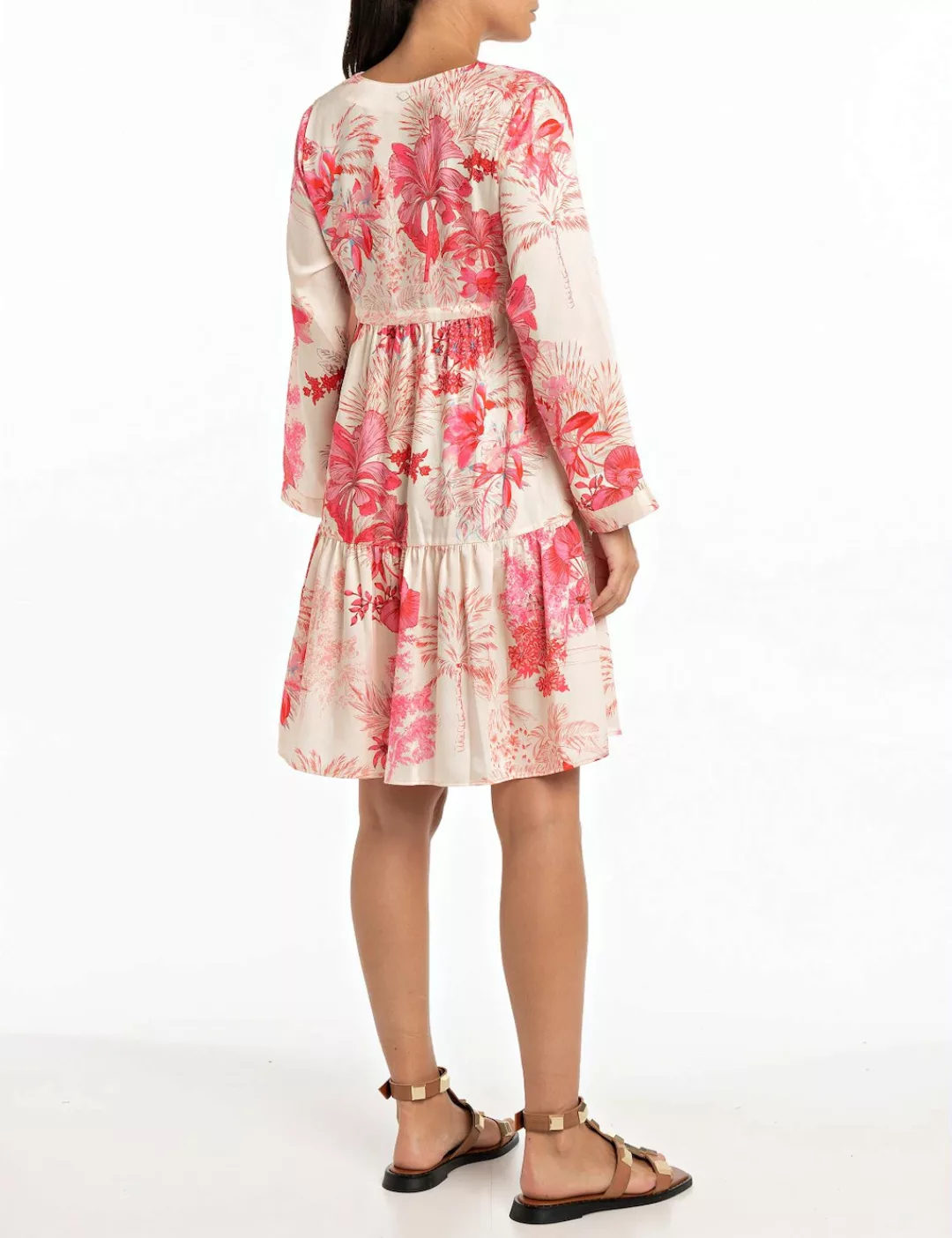 Replay Sommerkleid aus leichter Viskosequalität günstig online kaufen