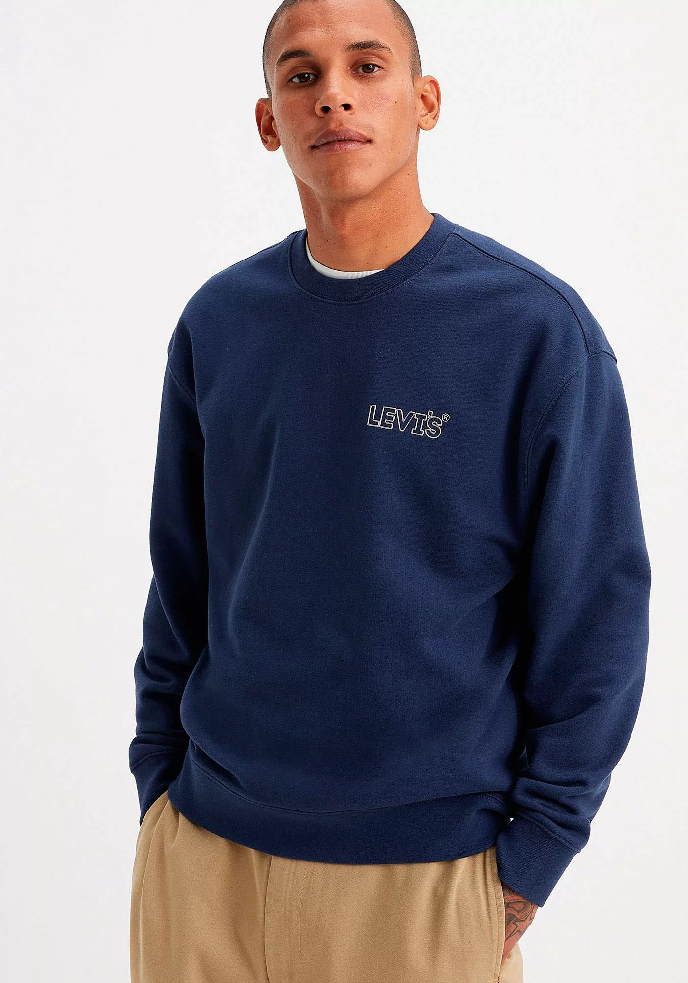 Levis Sweatshirt "RELAXD GRAPHIC CREW", mit Logo-Print günstig online kaufen