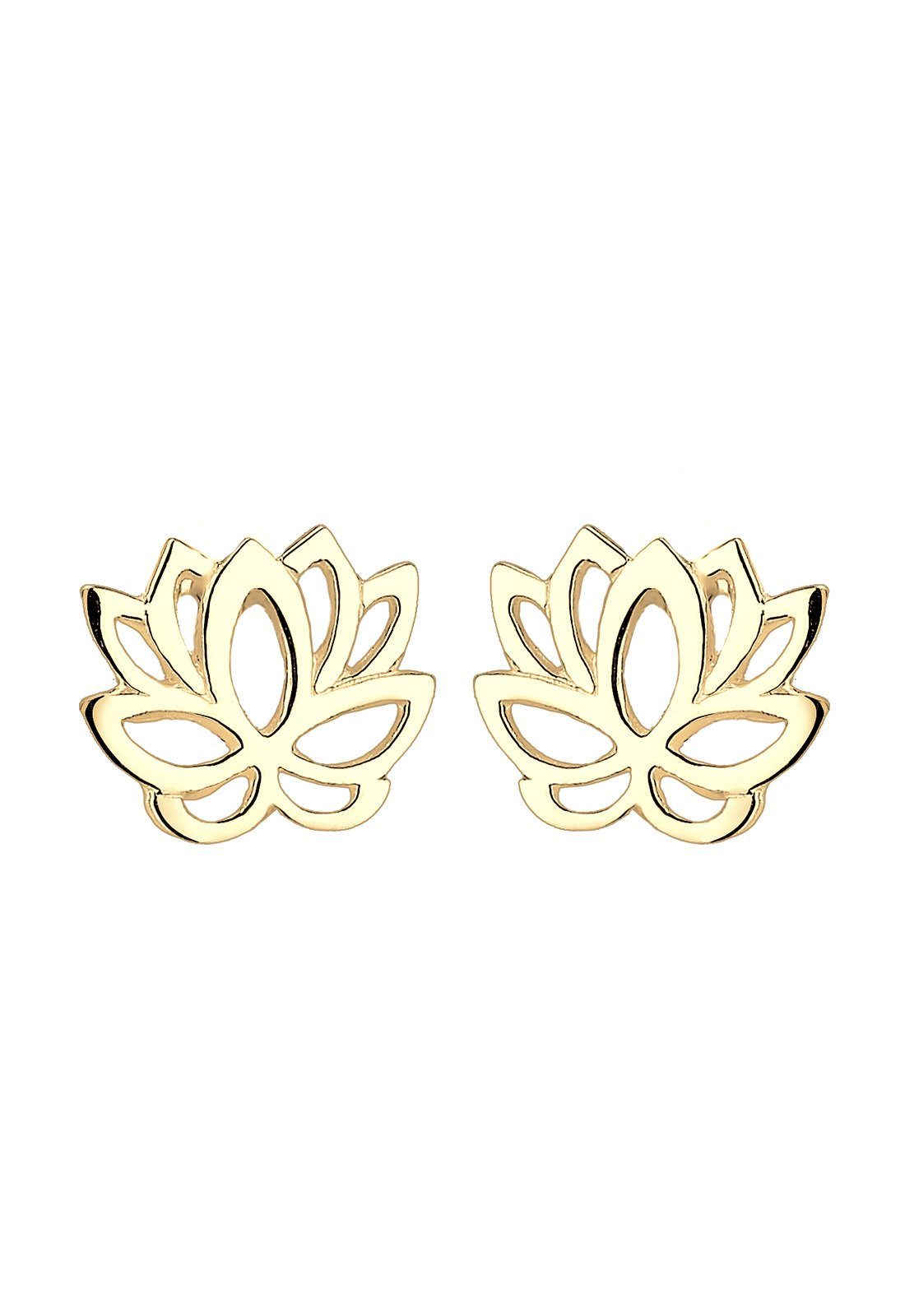 Elli Paar Ohrstecker Lotusblume Blüte Lotus günstig online kaufen
