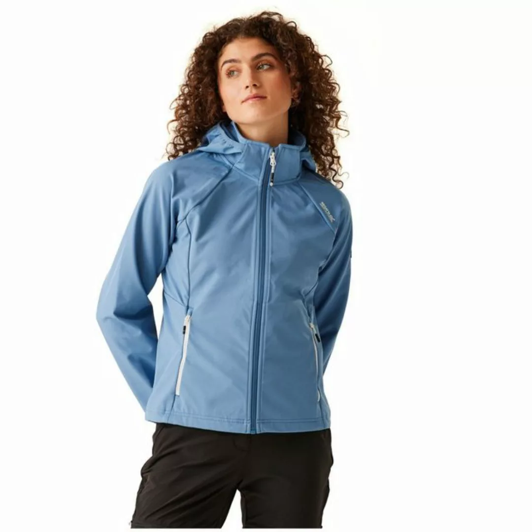 Regatta Softshelljacke Bourd Jacke Damen abnehmbarer Kapuze günstig online kaufen