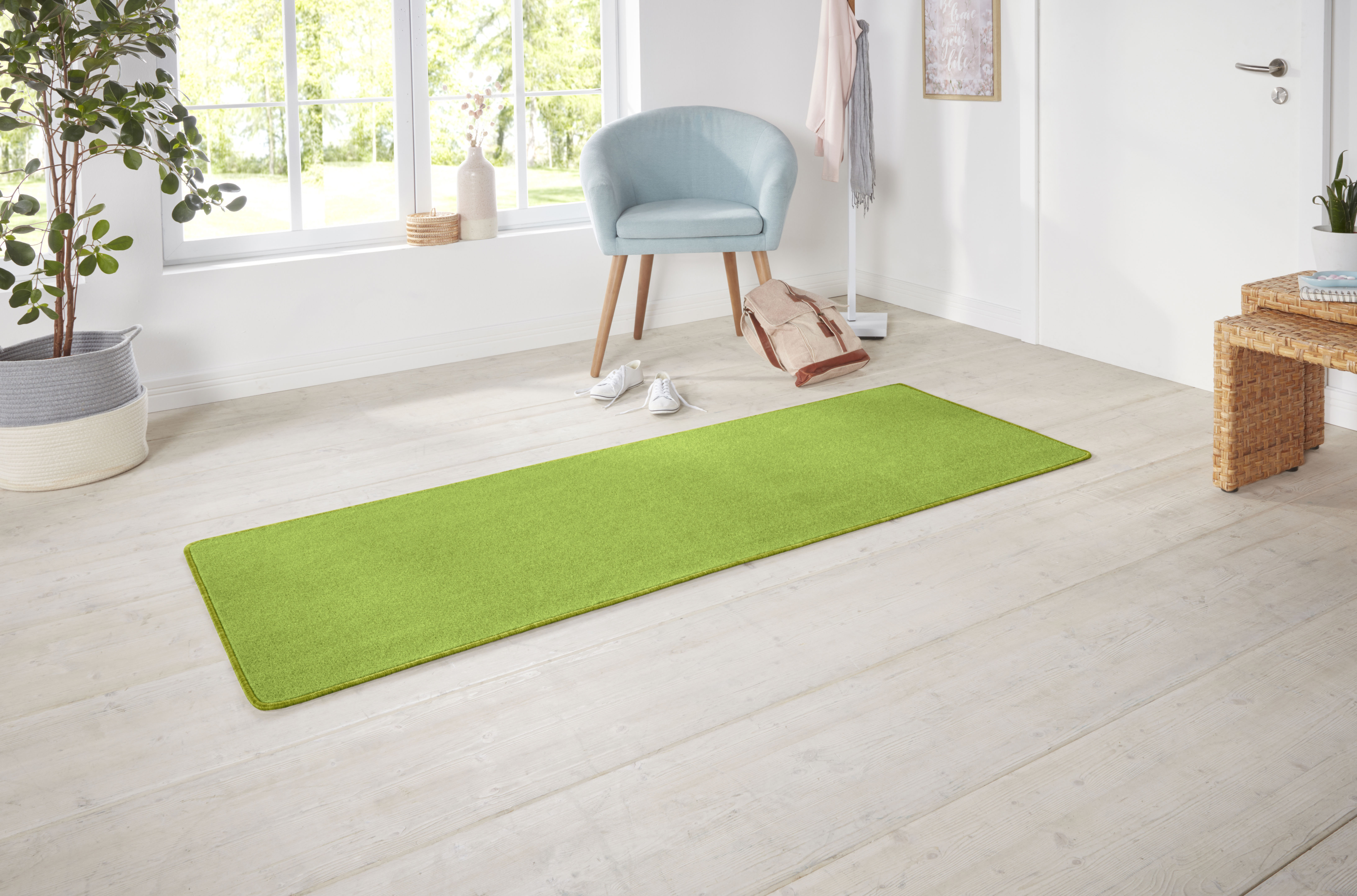 HANSE Home Teppich »Shashi«, rechteckig, 8,5 mm Höhe, Kurzflor, Unifarben, günstig online kaufen