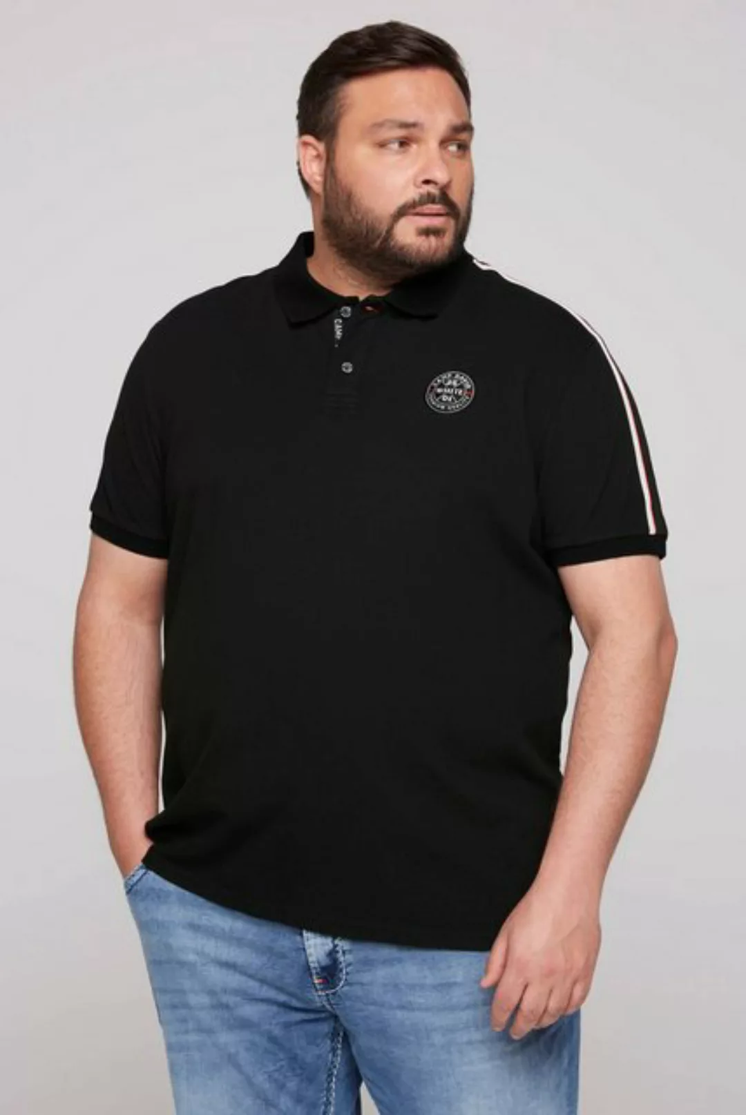 CAMP DAVID Poloshirt aus Baumwolle günstig online kaufen