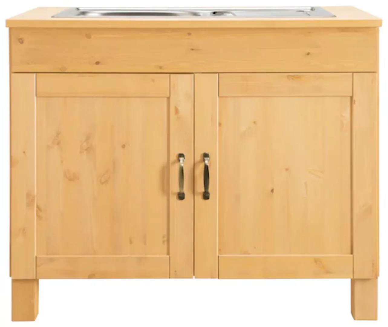 Home affaire Spülenschrank "Alby", Breite 100 cm, 1 Fach günstig online kaufen