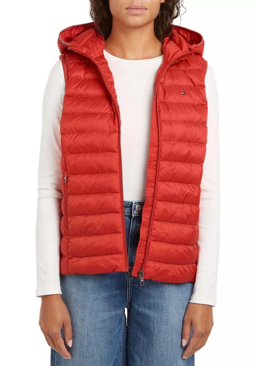 Tommy Hilfiger Steppweste LW PADDED GLOBAL STRIPE VEST (Global Serie TH WOM günstig online kaufen