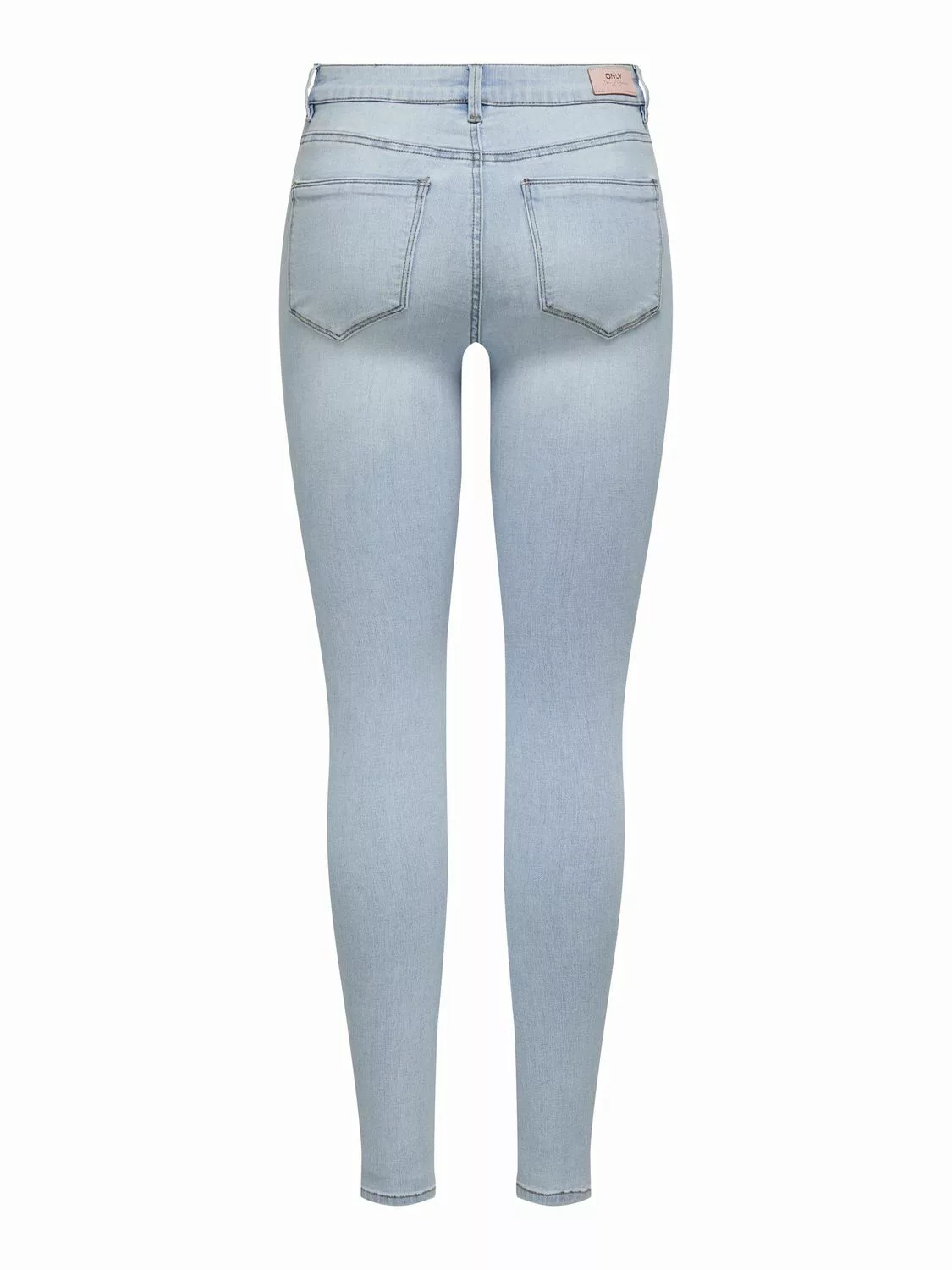 Only Damen Jeans ONLWAUW LIFE Skinny Fit - Special Bright Blue Denim günstig online kaufen