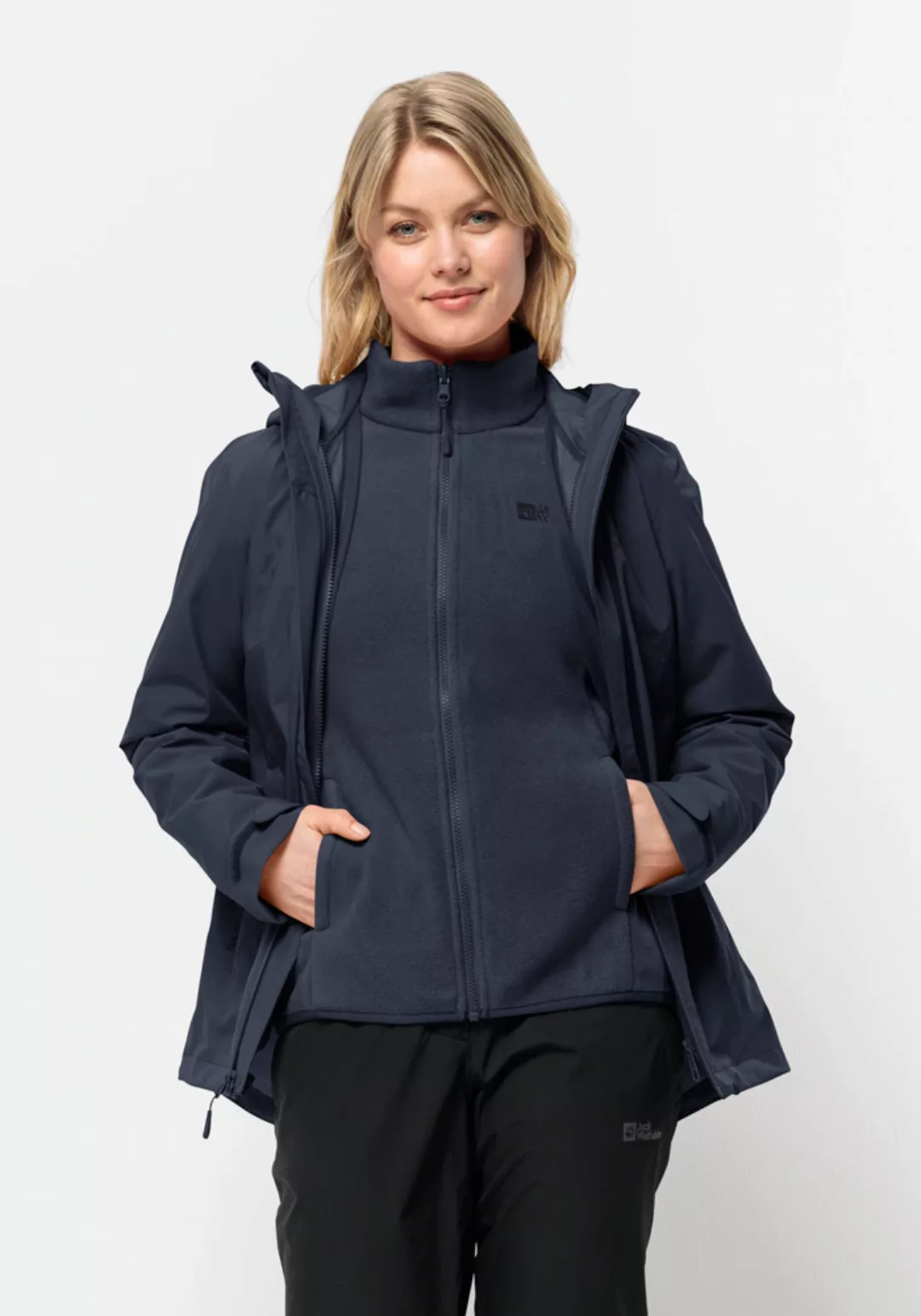 Jack Wolfskin 3-in-1-Funktionsjacke MOONRISE 3IN1 JKT W mit wasserabweisend günstig online kaufen