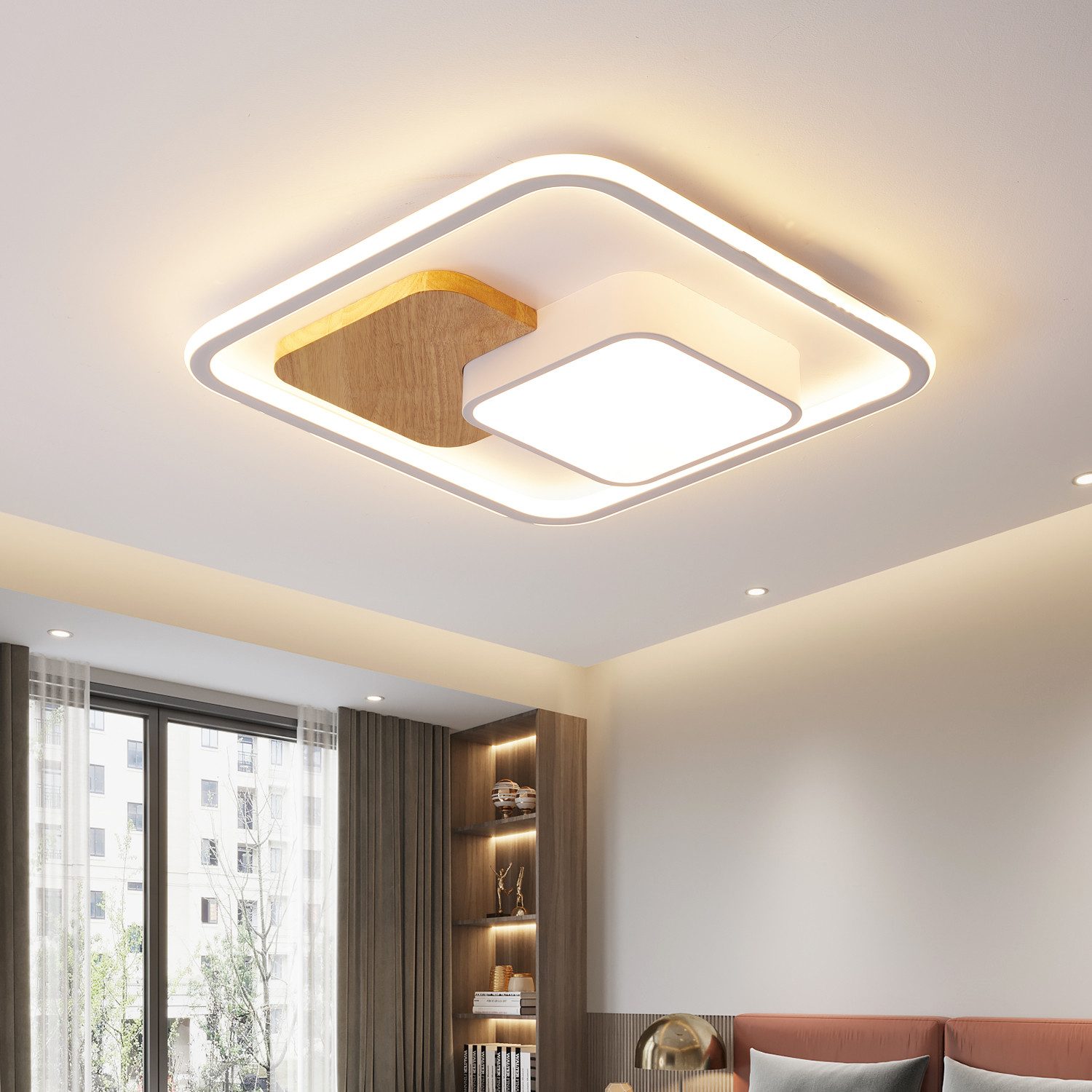 style home LED Deckenleuchte Deckenlampe, dimmbar günstig online kaufen