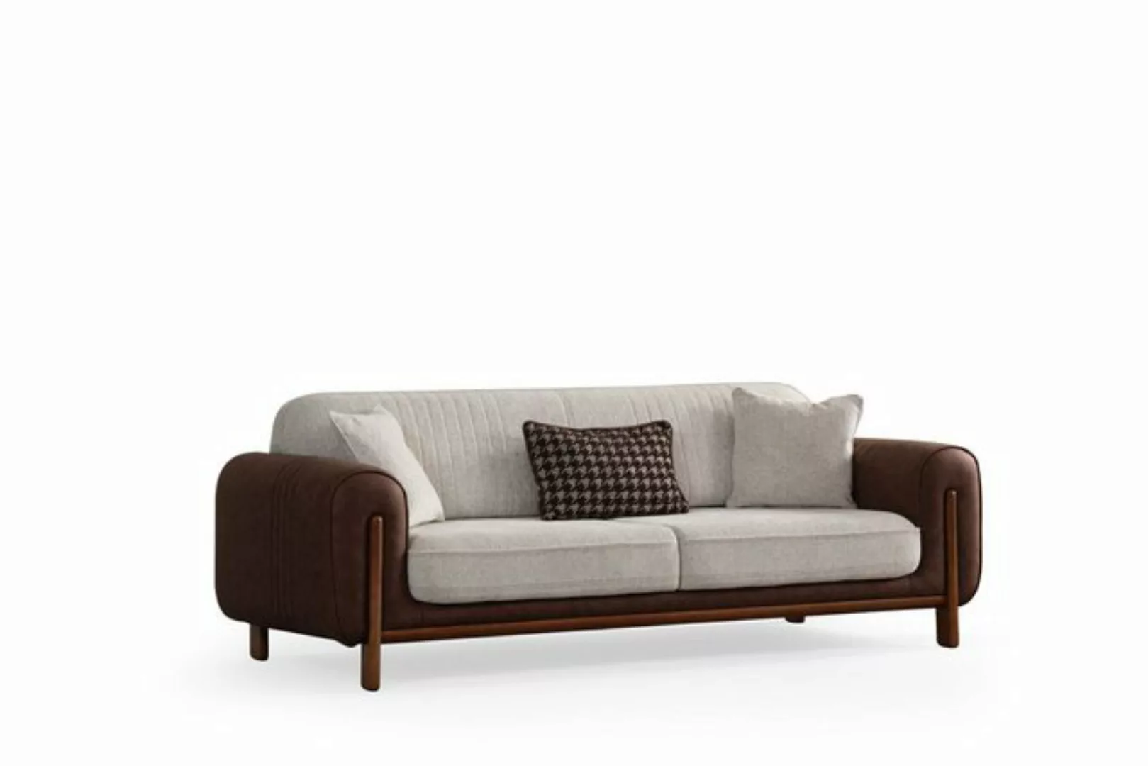 Villa Möbel Sofa Granada, Hand Made Qualtiy, pflegeleichter Mikrofaserstoff günstig online kaufen